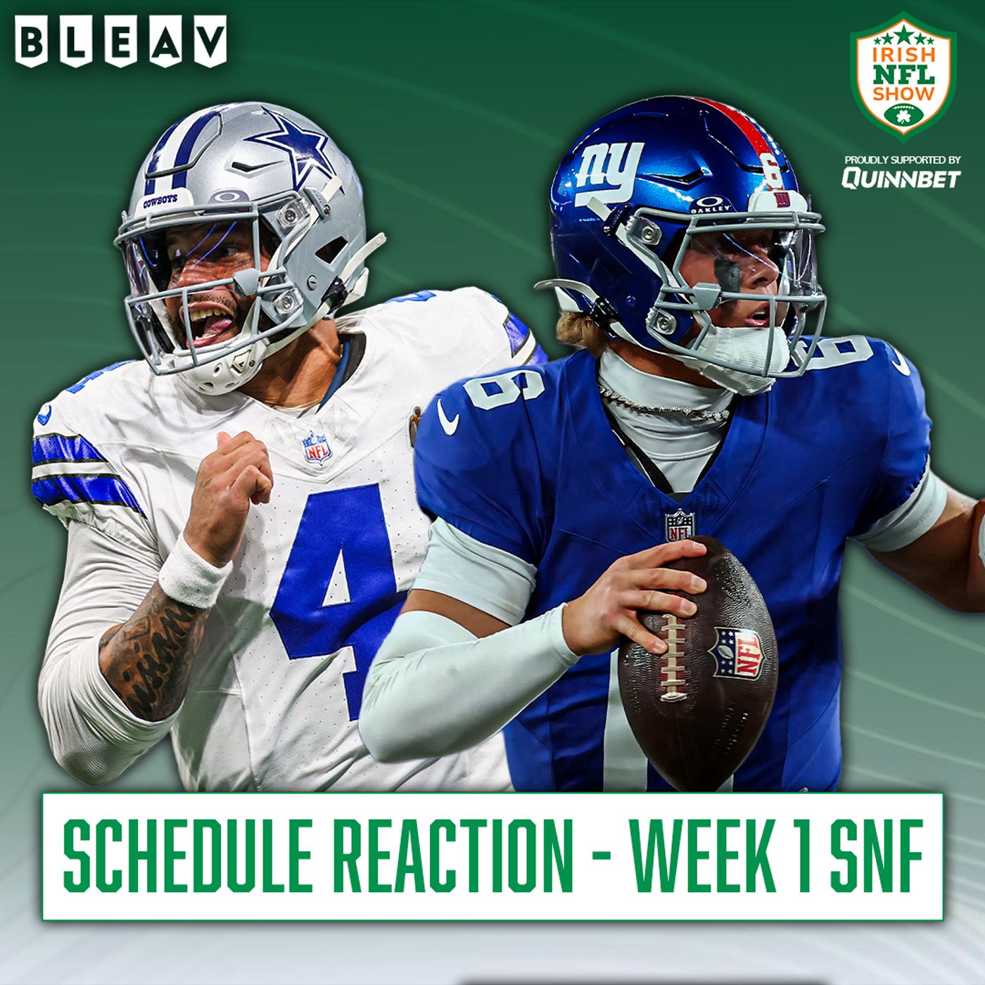 Cowboys @ Giants SNF Opener : Instant Reaction episode artwork