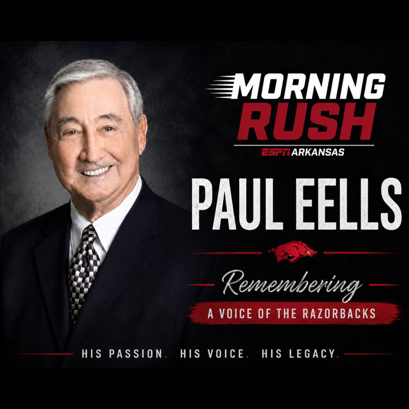 Paul Eells on The Morning Rush episode artwork