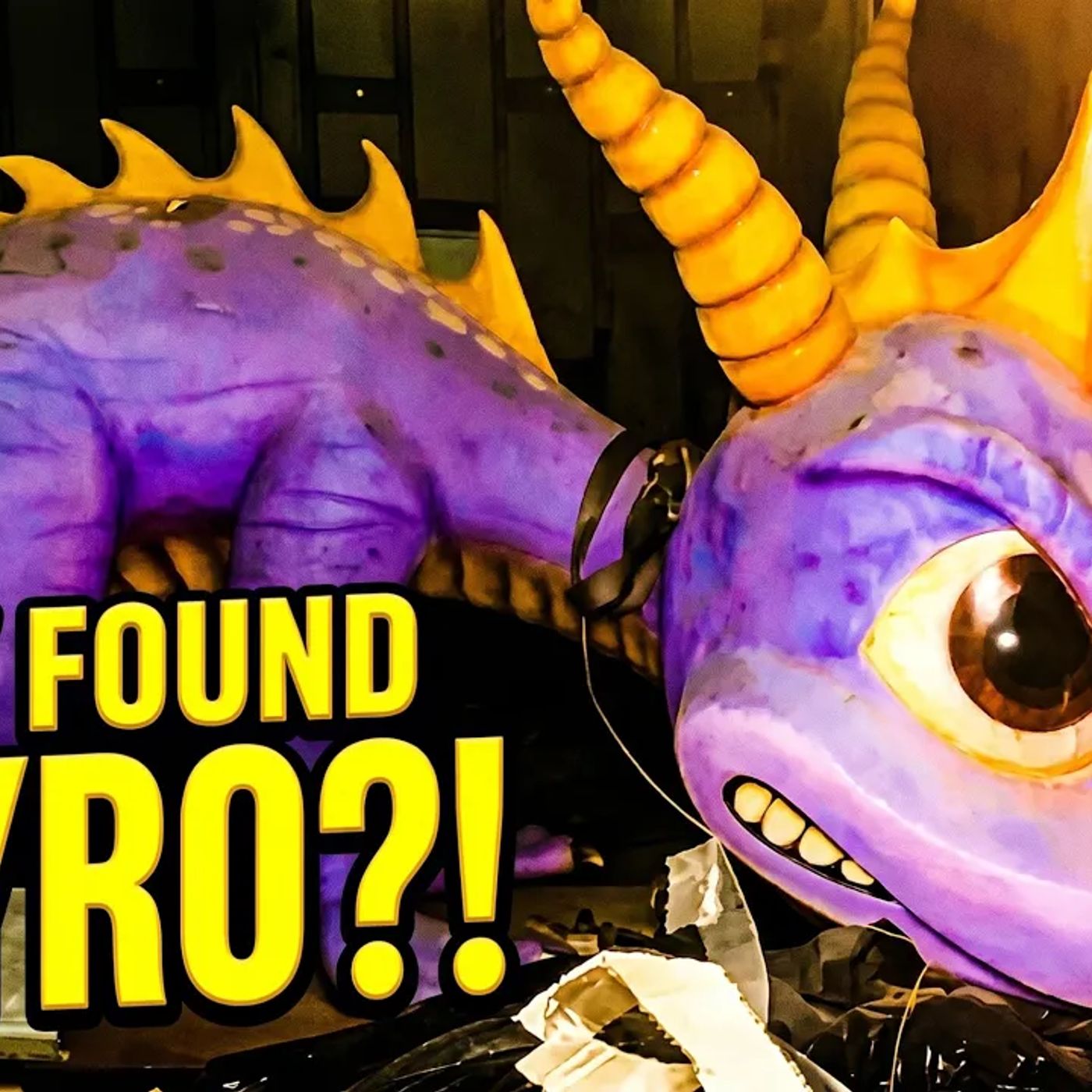 Spyro the Dragon FOUND! Long Lost Sony E3 Statue Hidden in GAS STATION?!