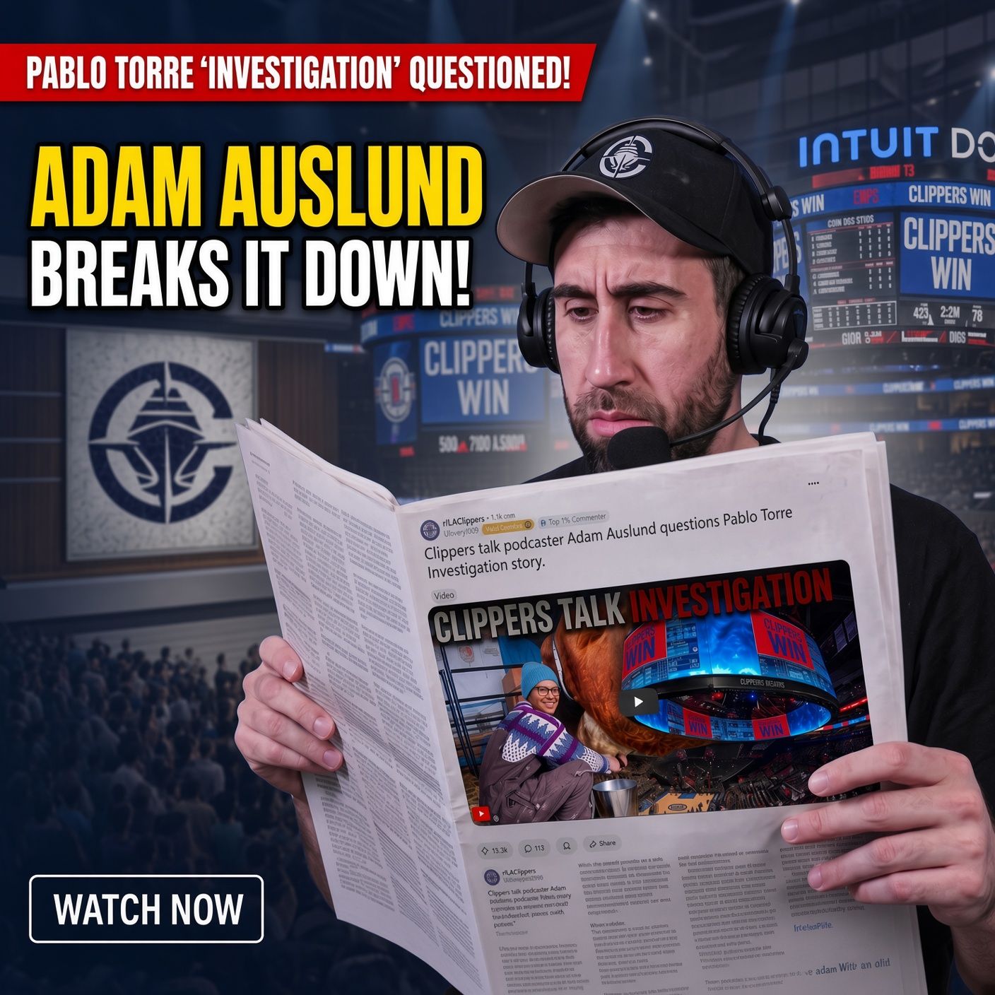 Responses to Pablo Story, Voicemails, Clippers 2K Ratings episode artwork
