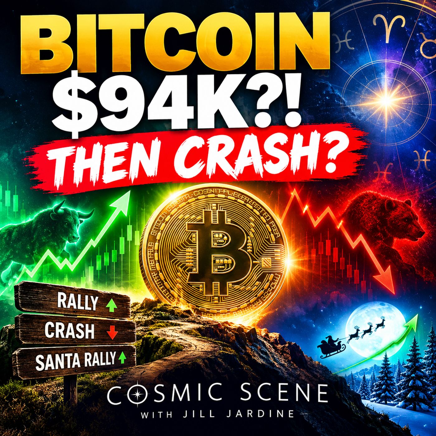 BITCOIN’S NEXT MOVE REVEALED: $94K → $70K → $100K? Cryptocurrency Update!