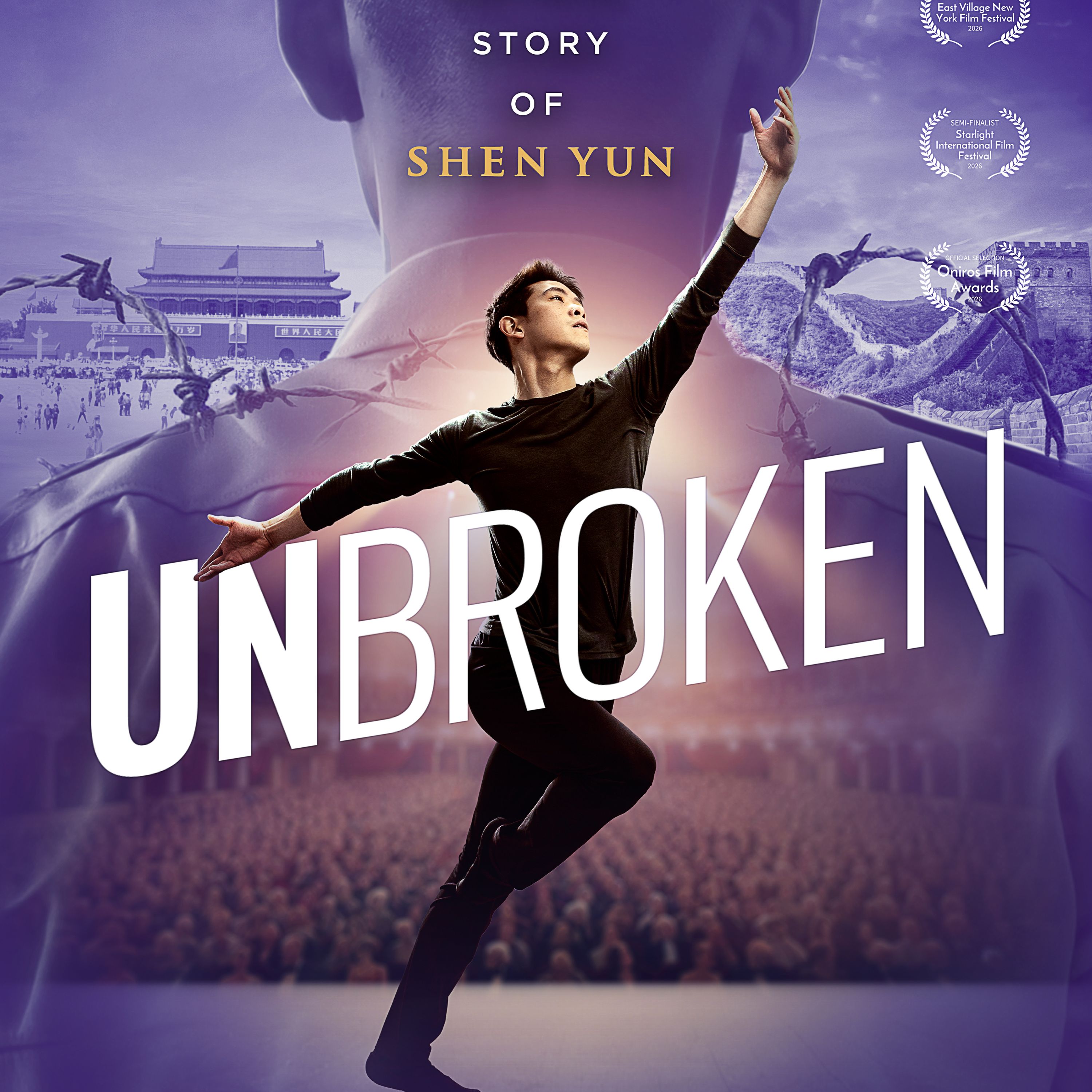 Steve Lance and Levi Browde from 'UNBROKEN: The Untold Story of Shen Yun'