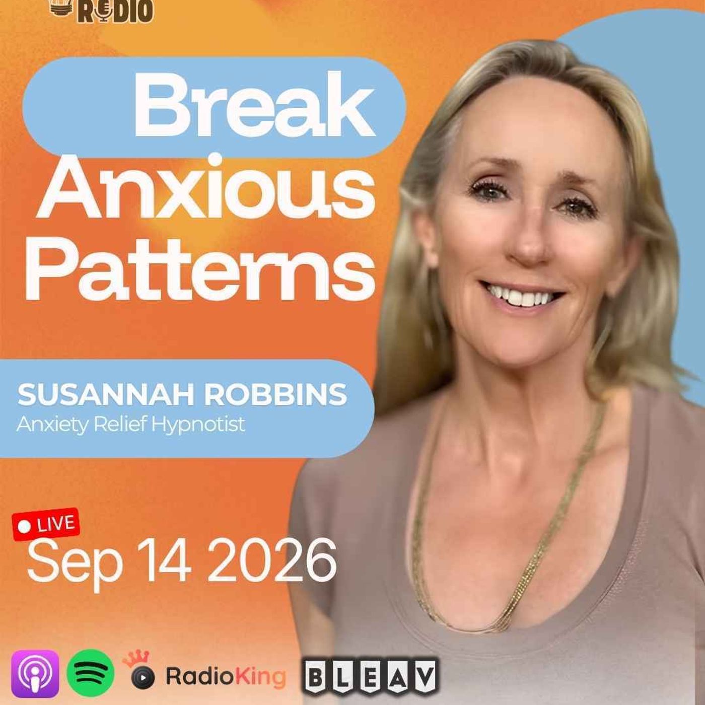 Susannah Robbins on Anxiety Relief, Overthinking, and Hypnosis | 1,656