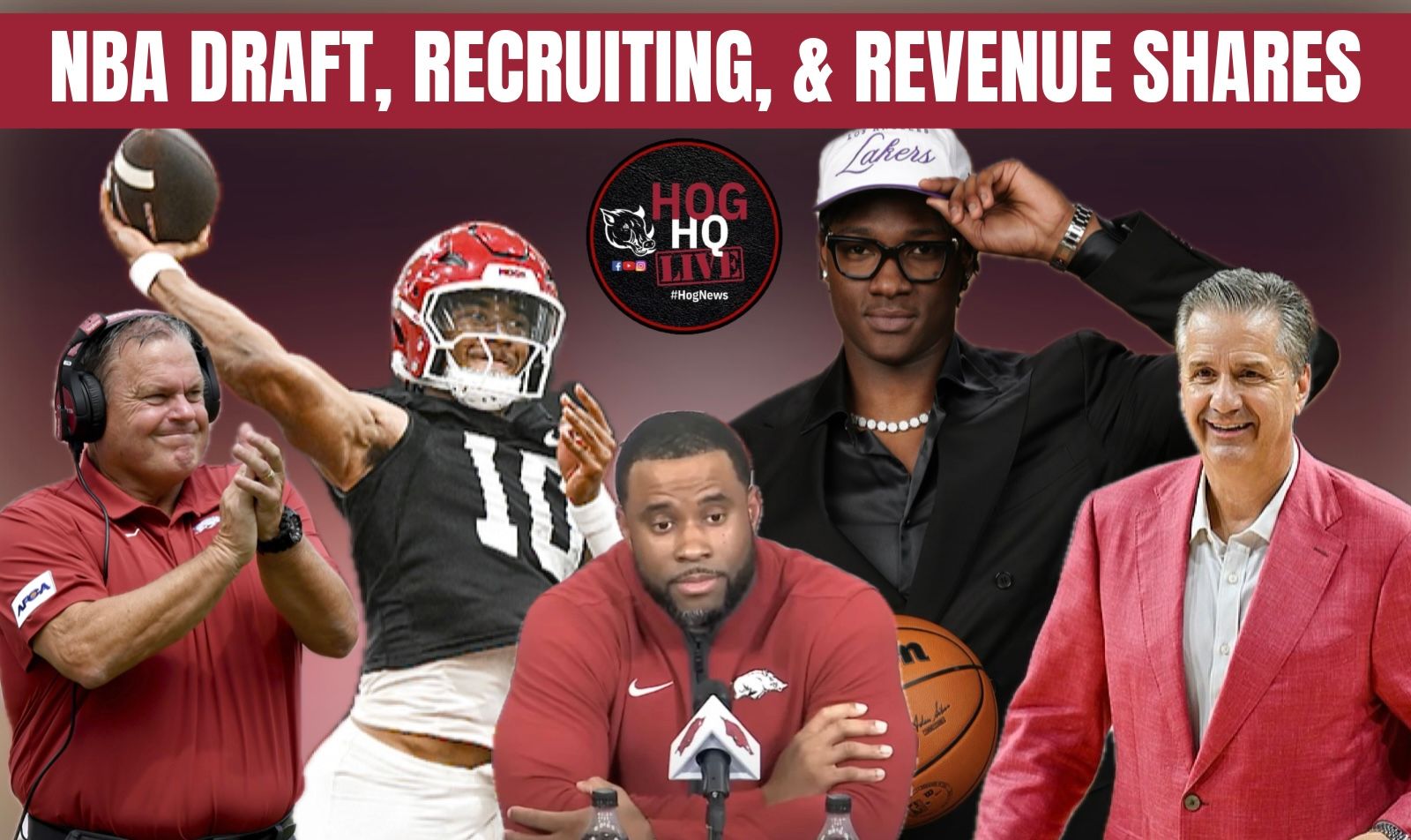 Hog HQ Live Ep #73: NBA Draft, Recruiting, and Revenue Shares episode artwork