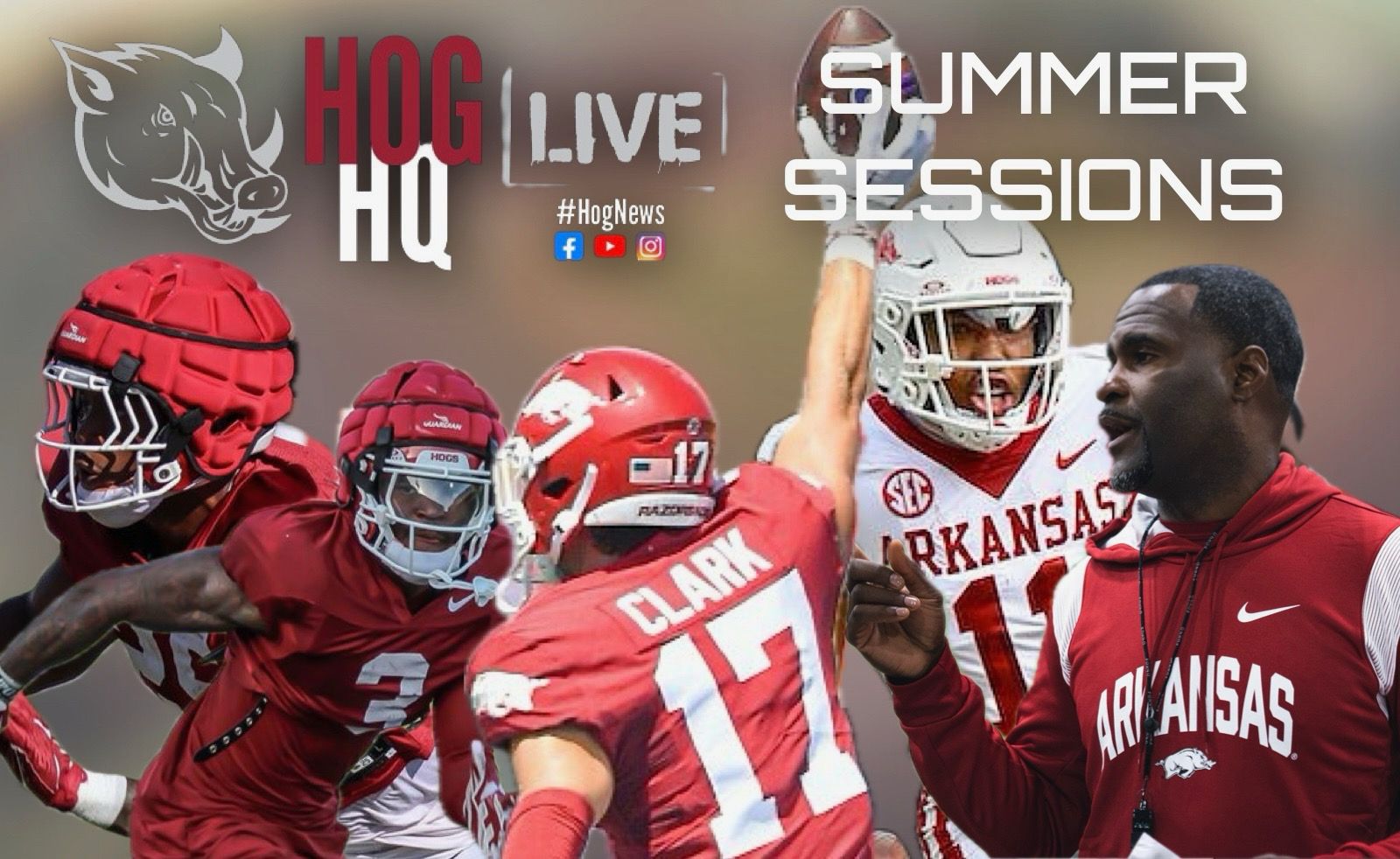 Hog HQ Live Ep#35: Weekly Roundup of Razorback Sports + Previewing DBs for the 2024 Football Season episode artwork