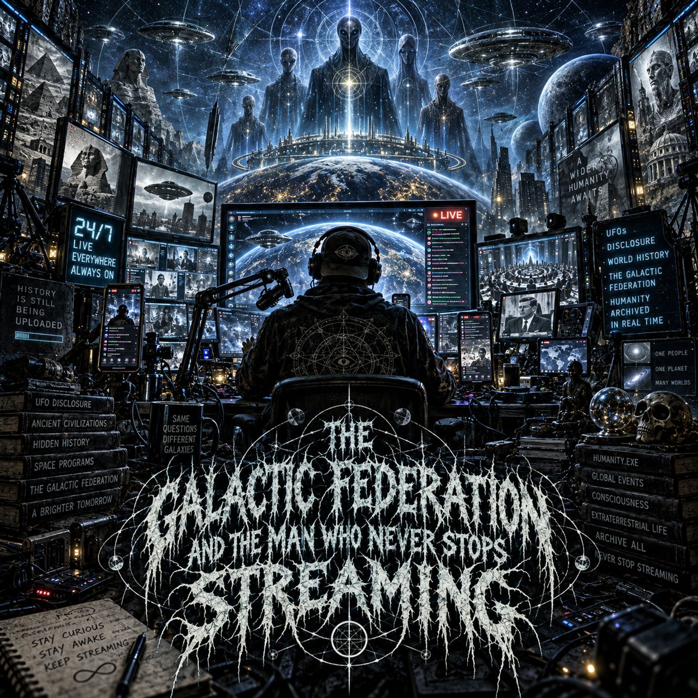 Ep. 279: The Galactic Federation and the Man Who Never Stops Streaming episode artwork