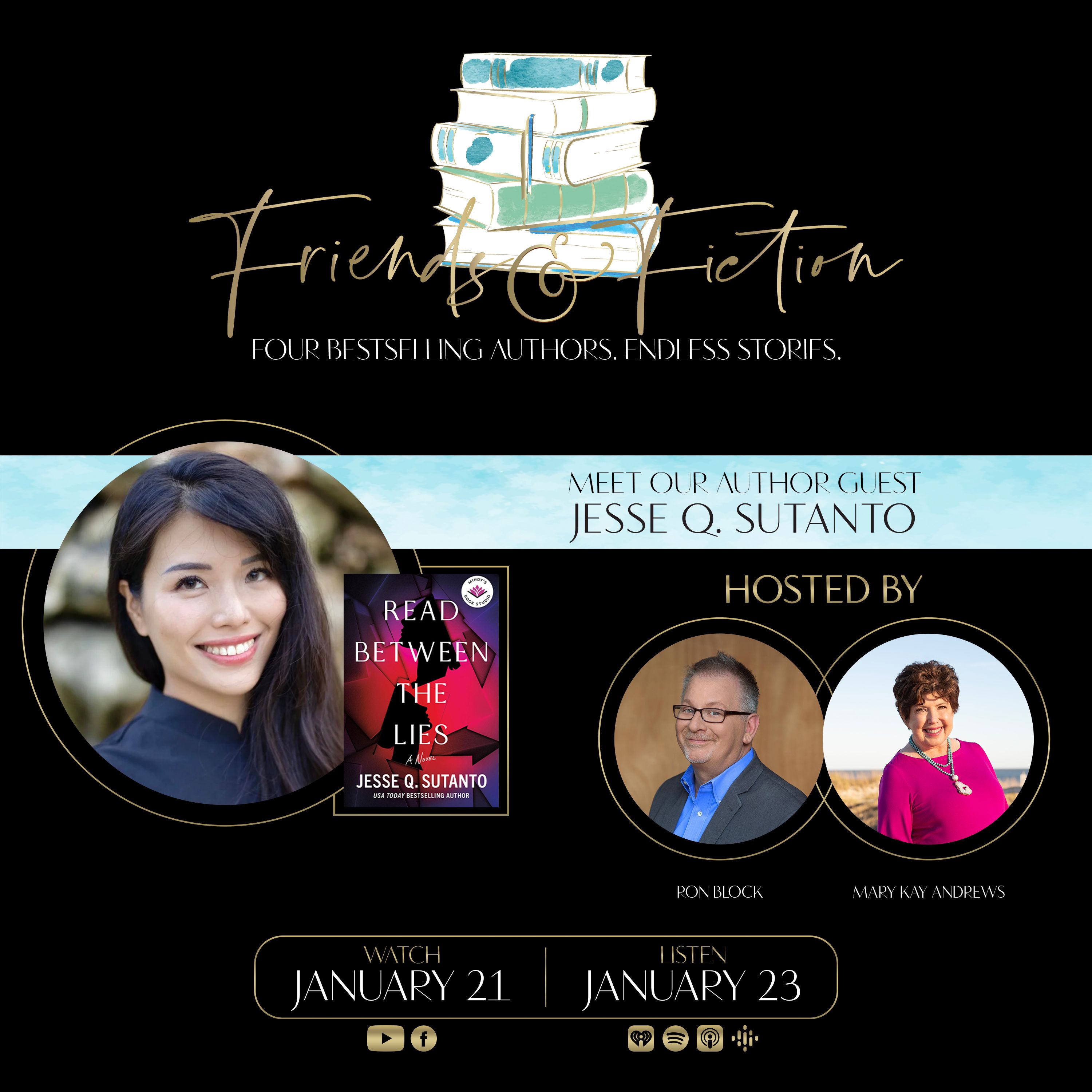 Friends & Fiction with Jesse Q. Sutanto