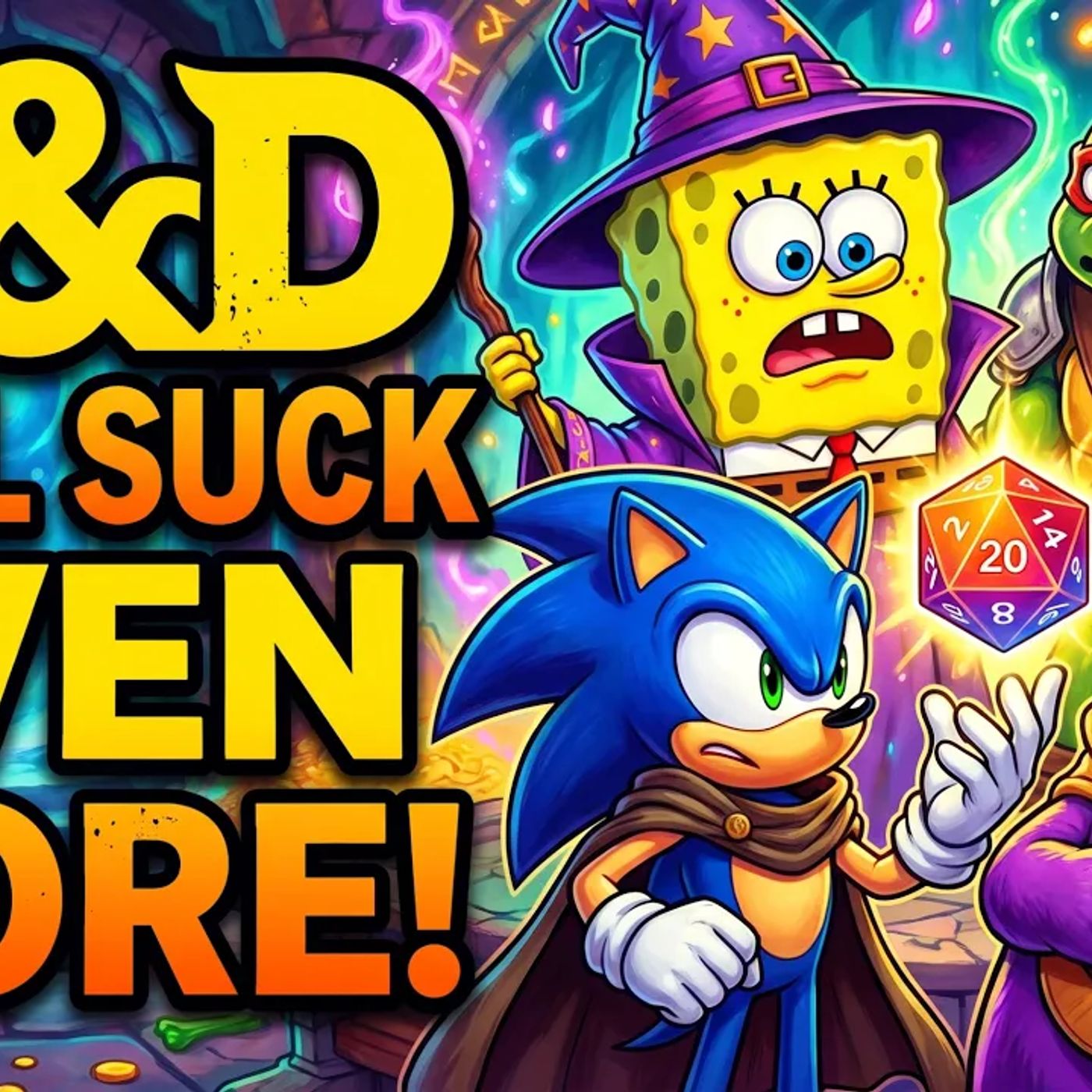 Modern Dungeons & Dragons Will SUCK Even More... — Clownfish TV Podcasts cover
