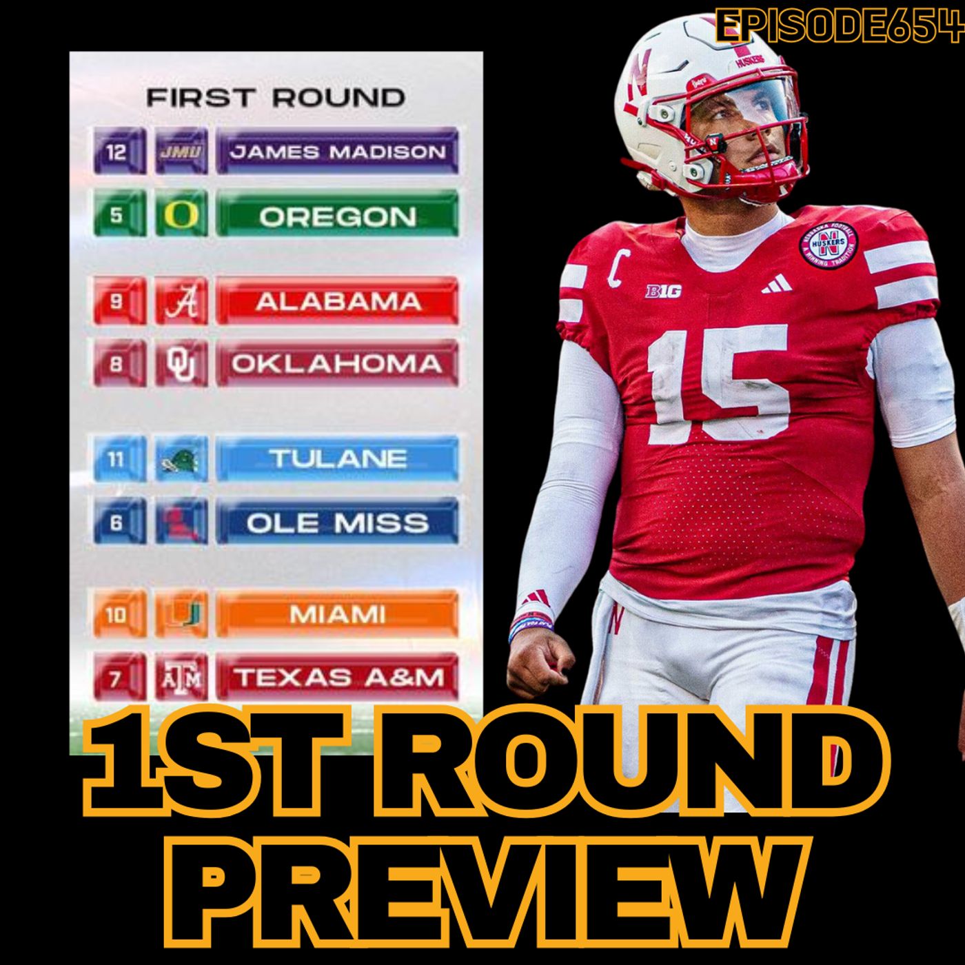 Raiola Headlines Portal Entries + CFP 1st Round Preview | WUW 654