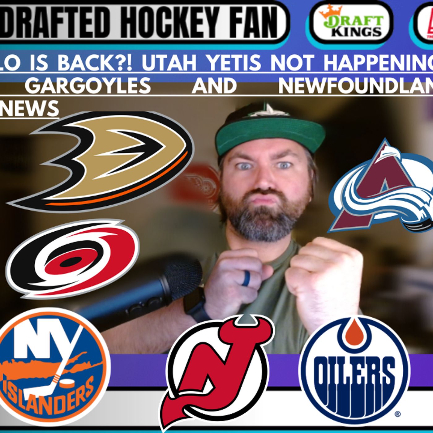 Tony Deangelo is back?! Utah Yetis not happening? Greensboro Gargoyles and Newfoundland Regiment NHL