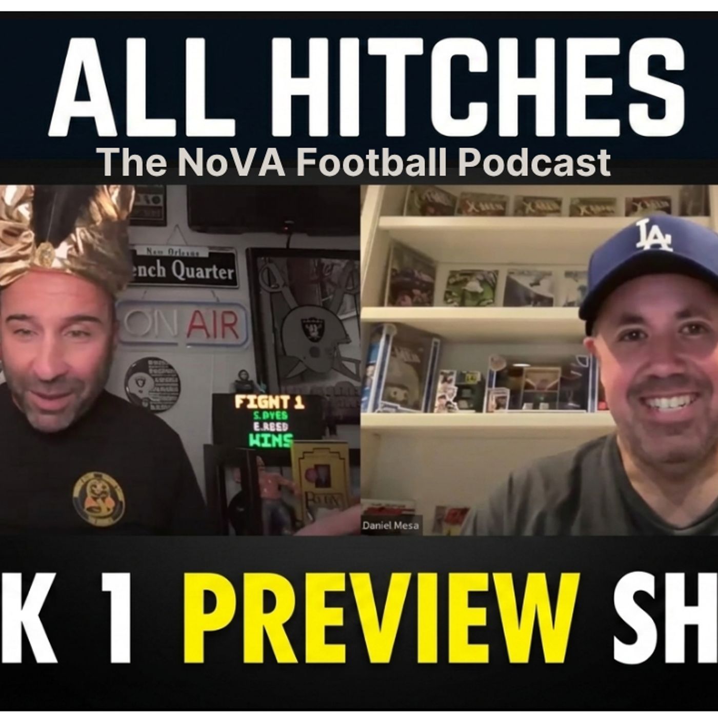Week 1 of 2026 Regular Season - Game Previews [EP155] - All Hitches: The Nova Football Podcast episode artwork