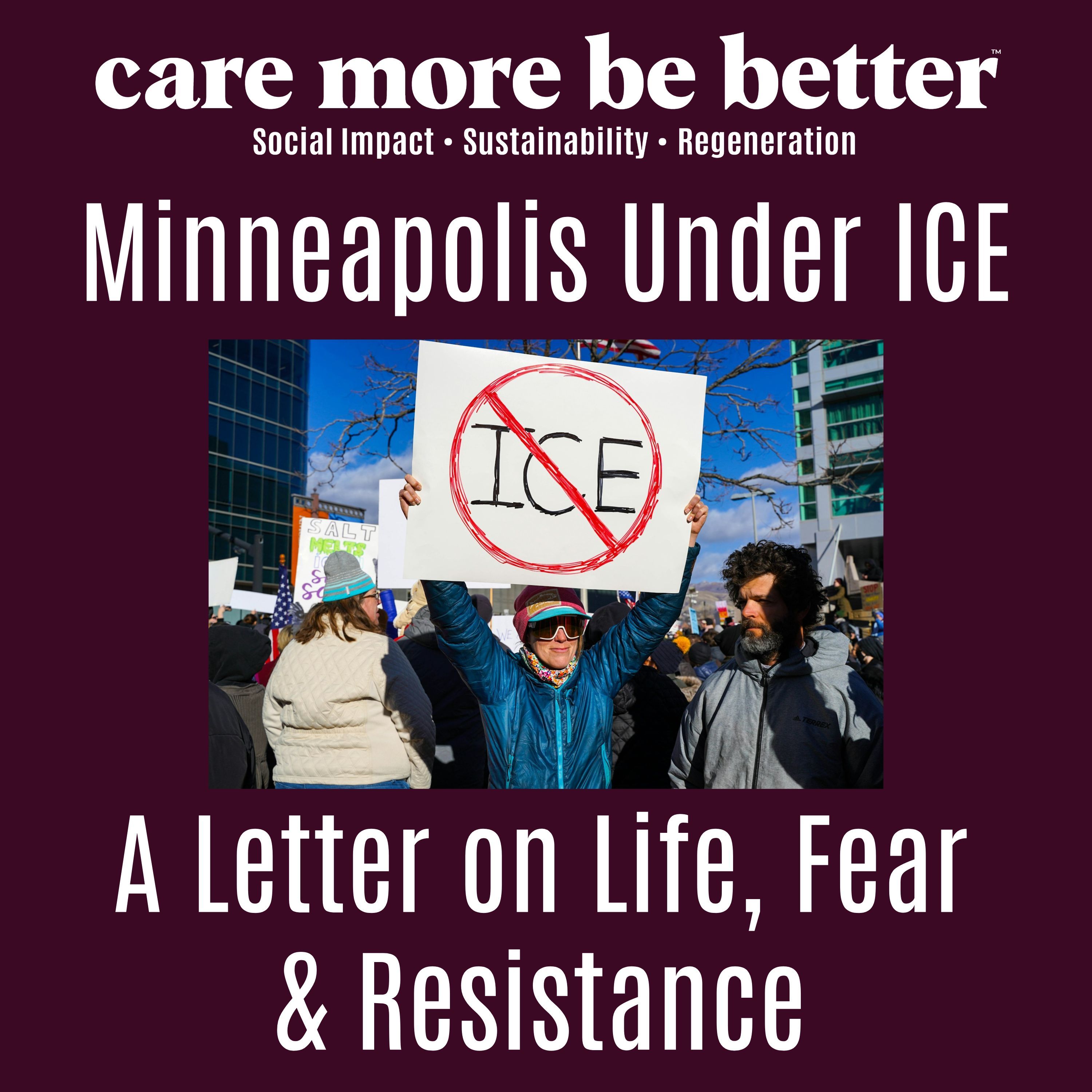 Care More Be Better: A Podcast For Sustainable Social Impact and Regeneration