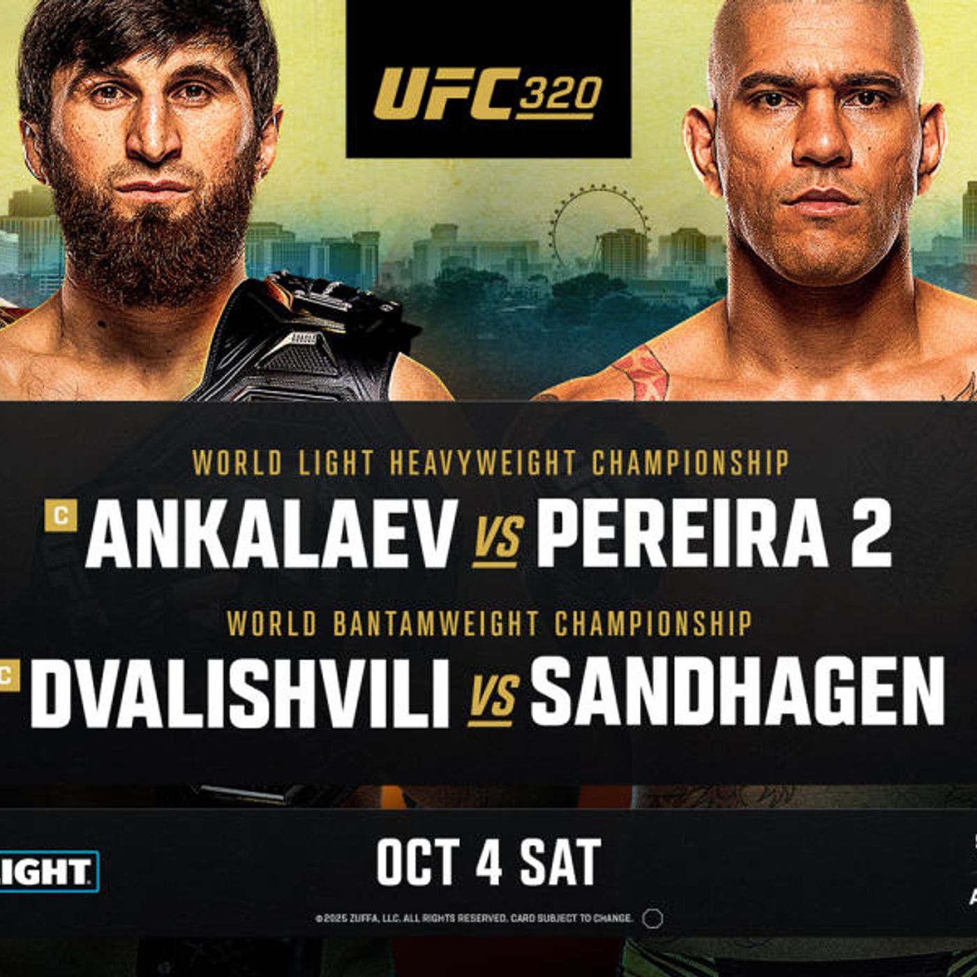 UFC 320 PREVIEW + PICKS!
