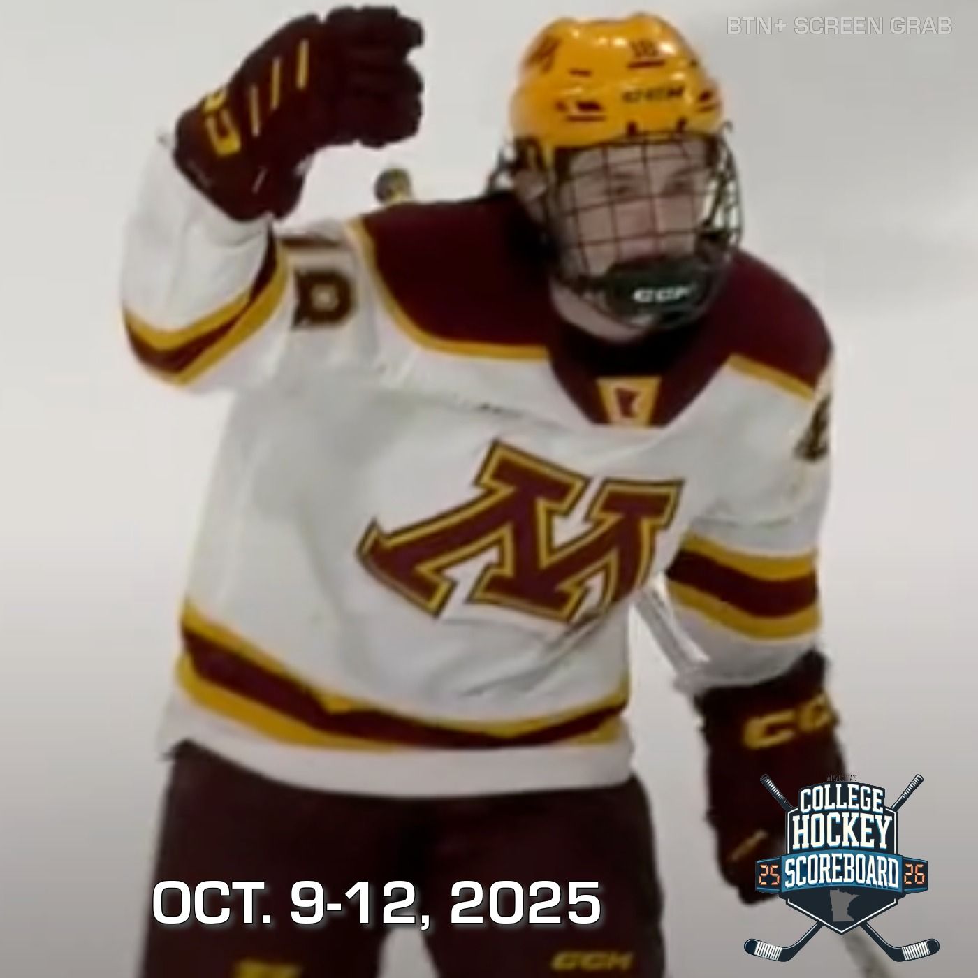 College Hockey Scoreboard Show -  Minnesota Golden Gophers SNAPPED the Shootout Loss STREAK | ALL NCAA Hockey Updates 10-12-2025