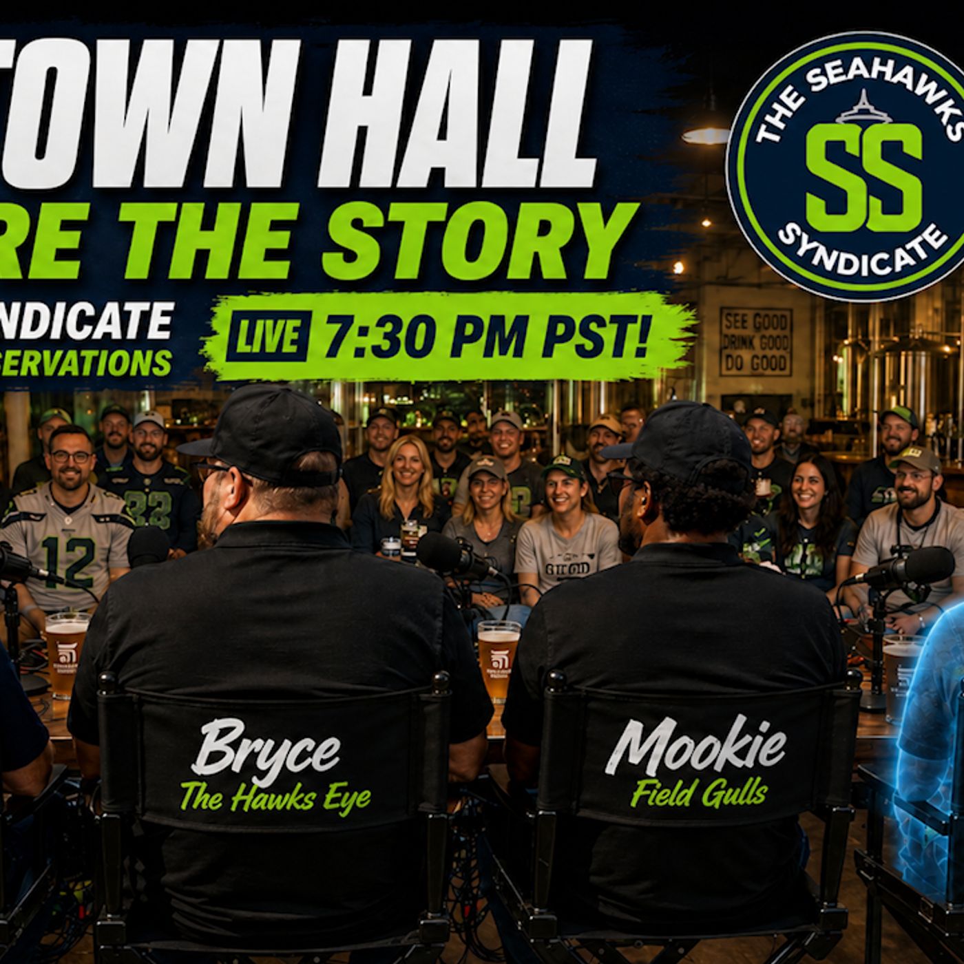 Seahawks Syndicate Training Camp Observations - LIVE From Fast Fashion Brewing - Day #1 episode artwork