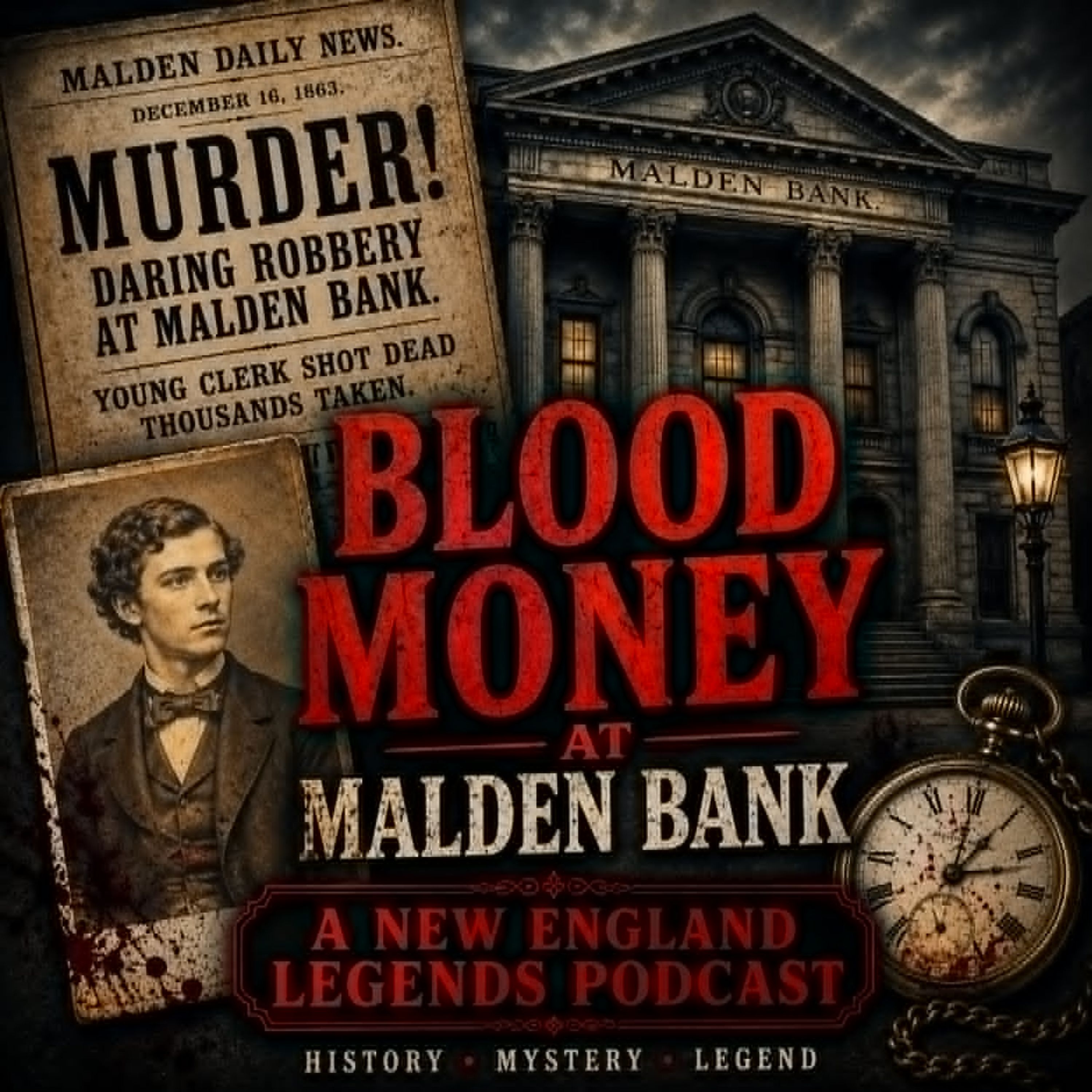 Blood Money at Malden Bank – A New England Legends Podcast
