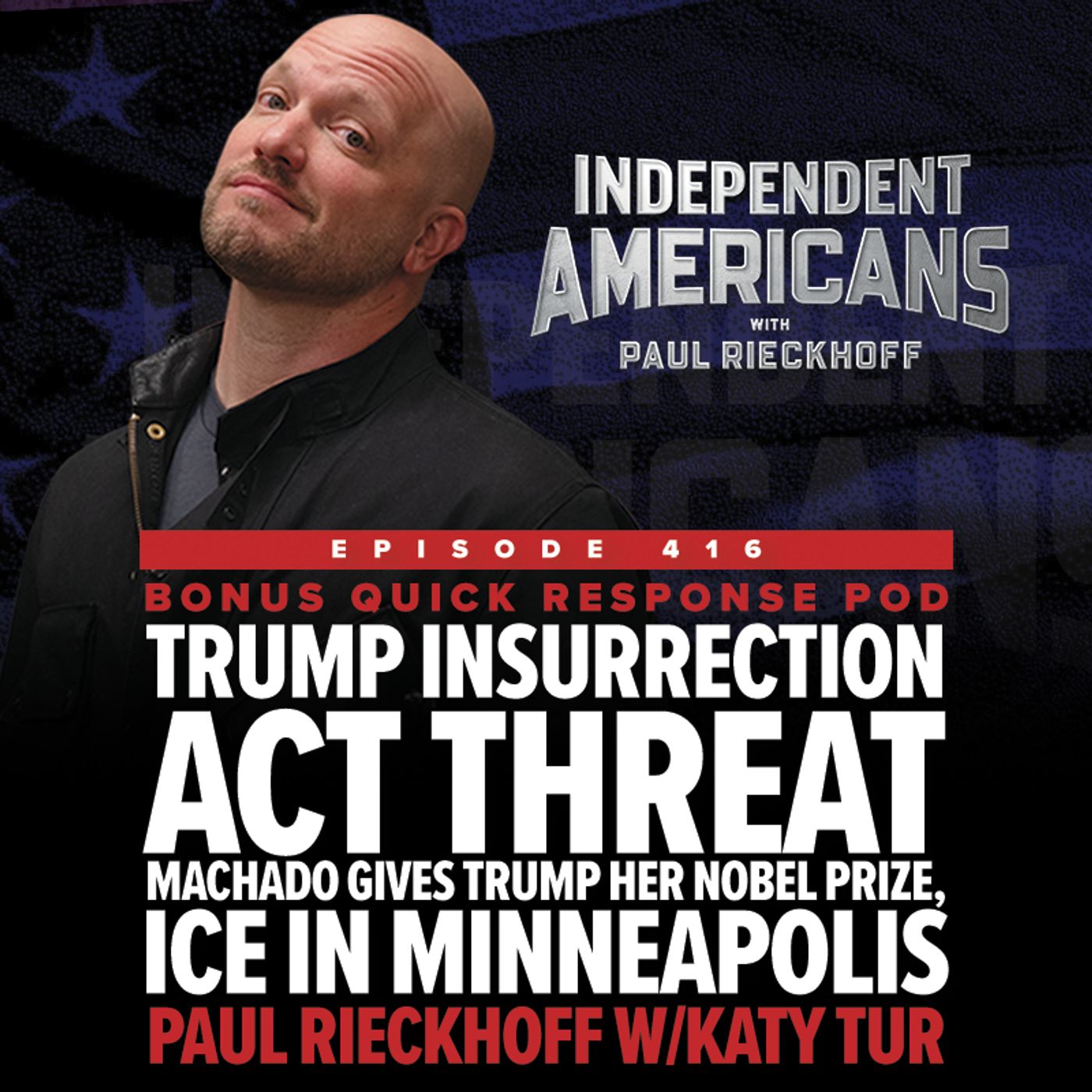 BONUS: Trump Insurrection Act Threat, Machado Gives Trump Her Nobel Prize, ICE in Minneapolis and Katy Tur Reports on MSNow.