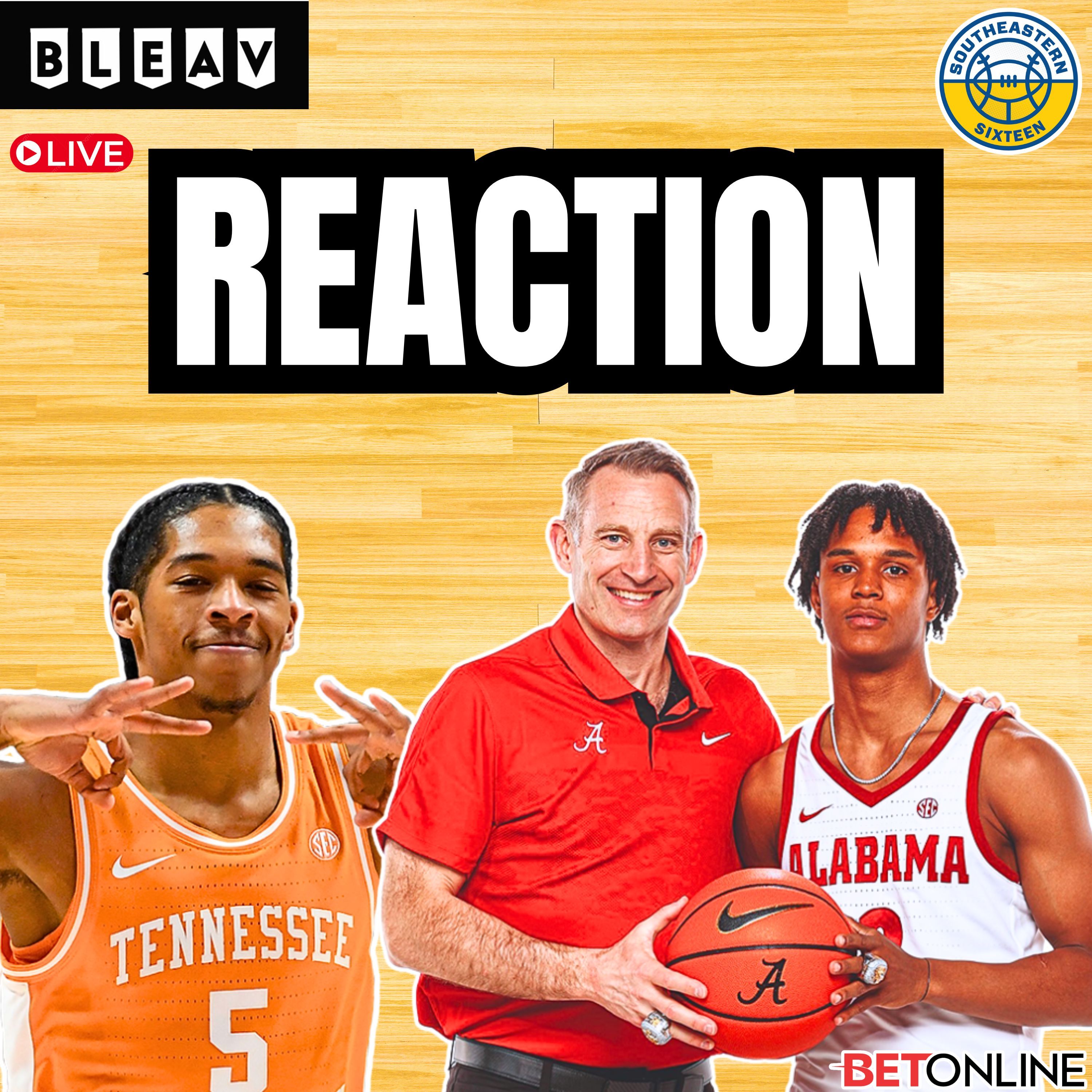 SEC Basketball Reaction: Alabama's Impressive Win, Tennessee/Virginia Preview, More — Southeastern 16 cover