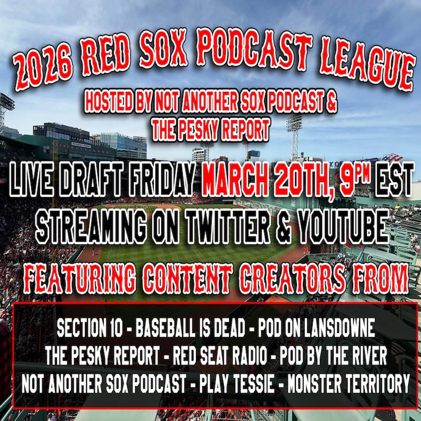 The Red Sox Podcasters Fantasy League | S26E8