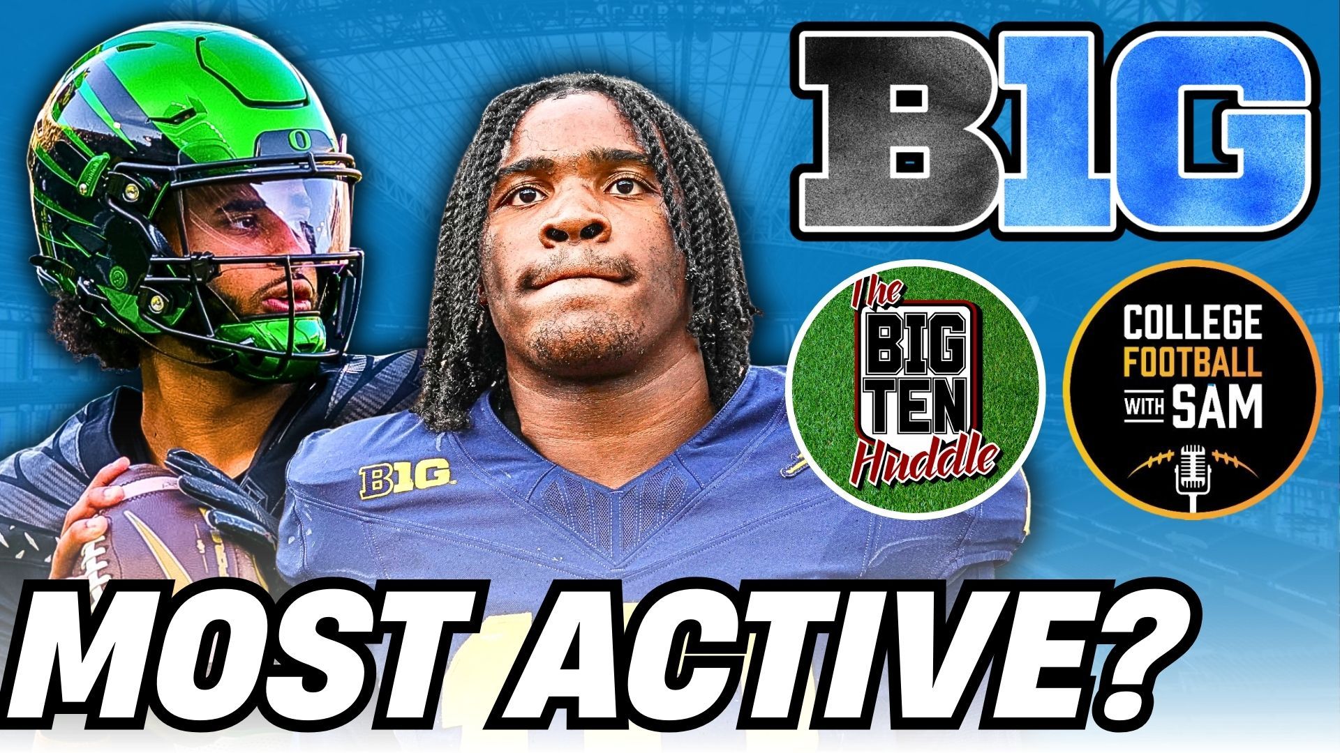 Big Ten Transfer Portal Preview: Who will be the most active? | W/ College Football With Sam