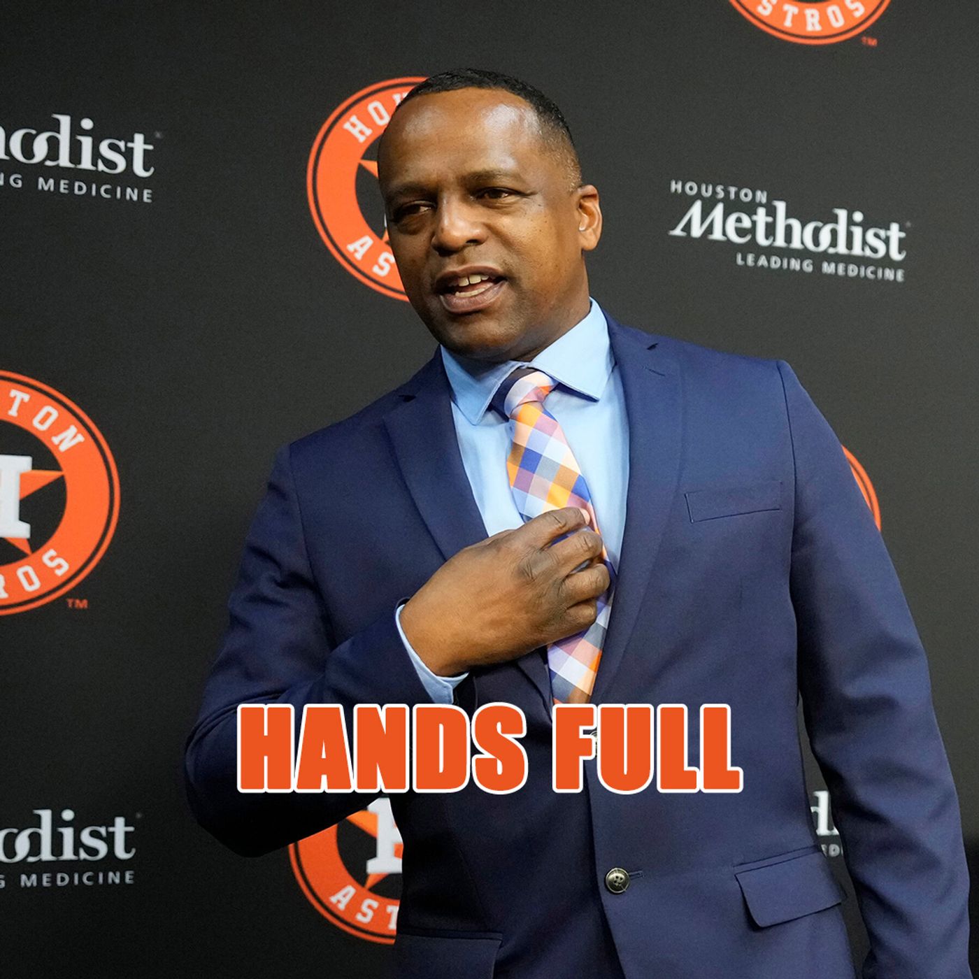Astros GM Dana Brown Has His Hands Full, Literally