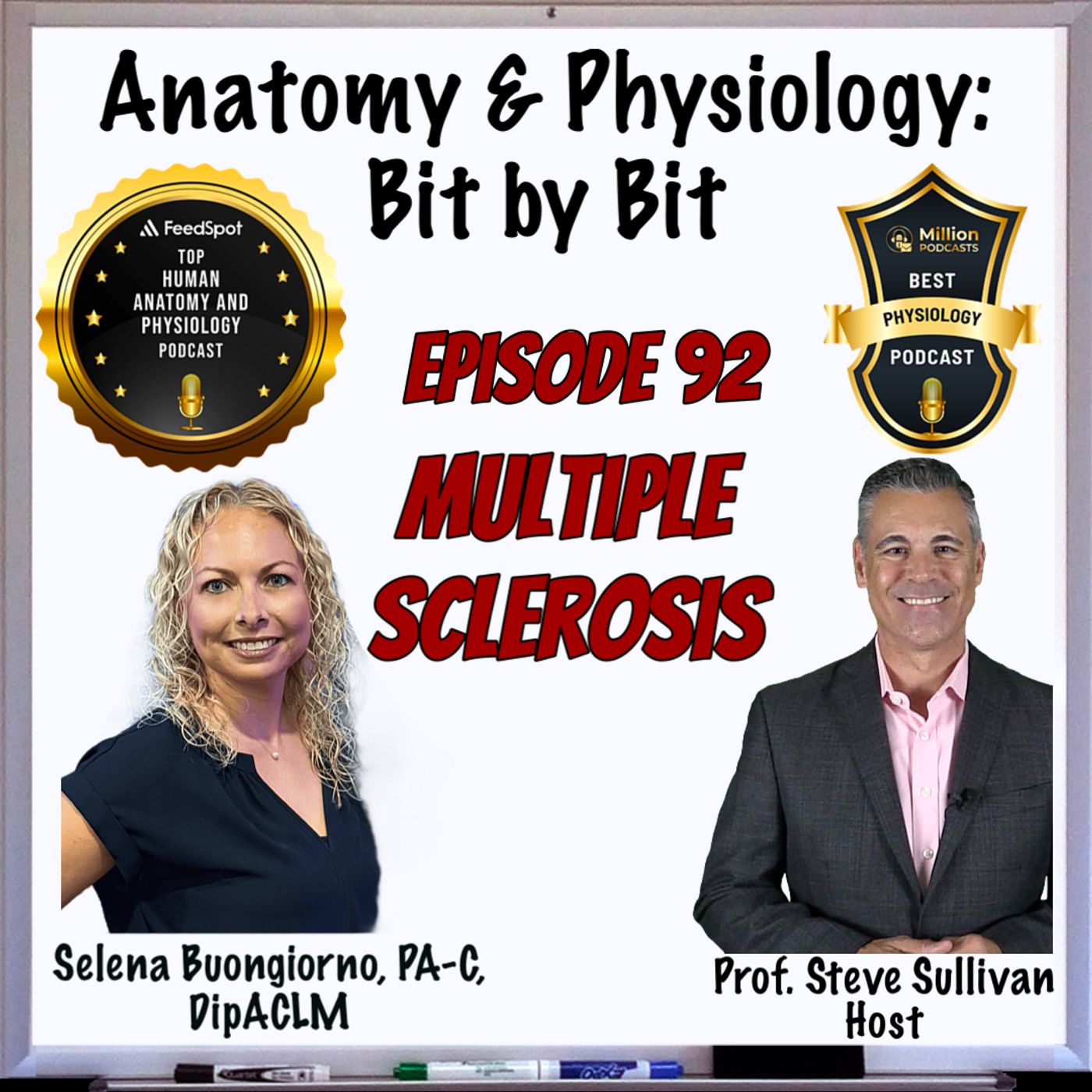 Multiple Sclerosis with Selena Buongiorno, PA-C (Episode 92) episode artwork