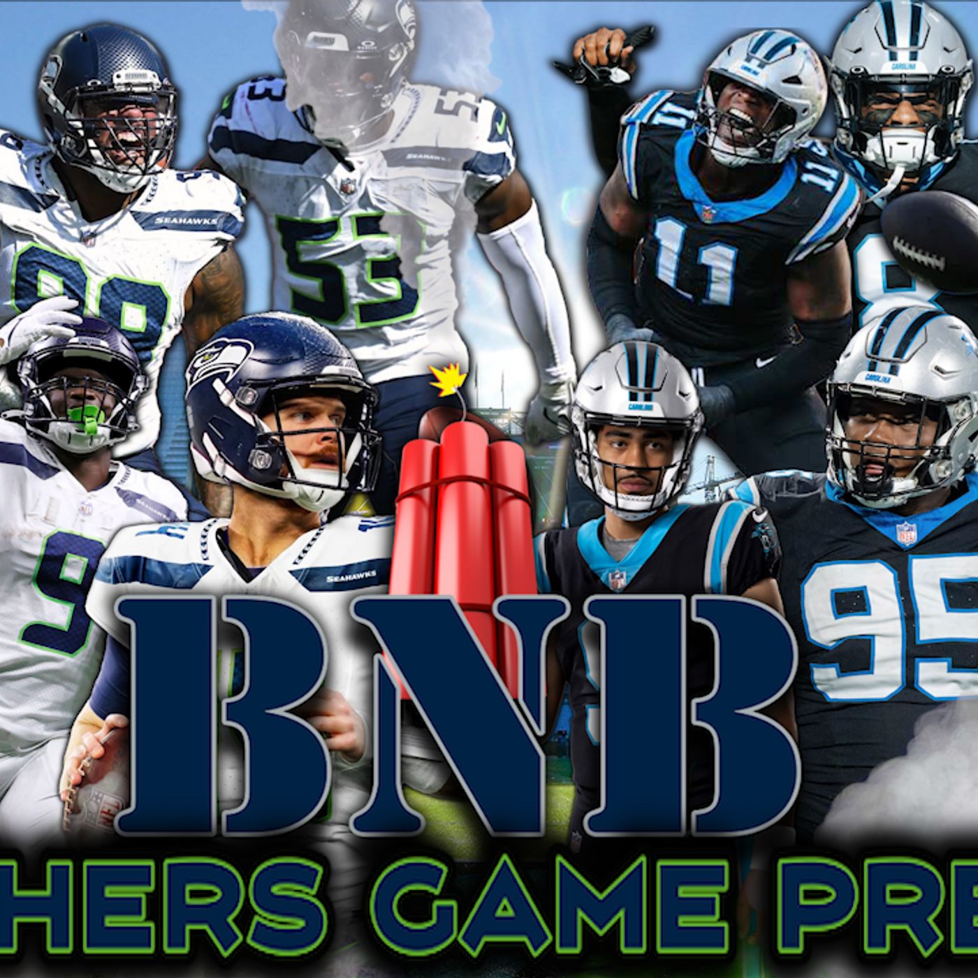 Seahawks at Panthers Game Preview | The BNB Show episode artwork