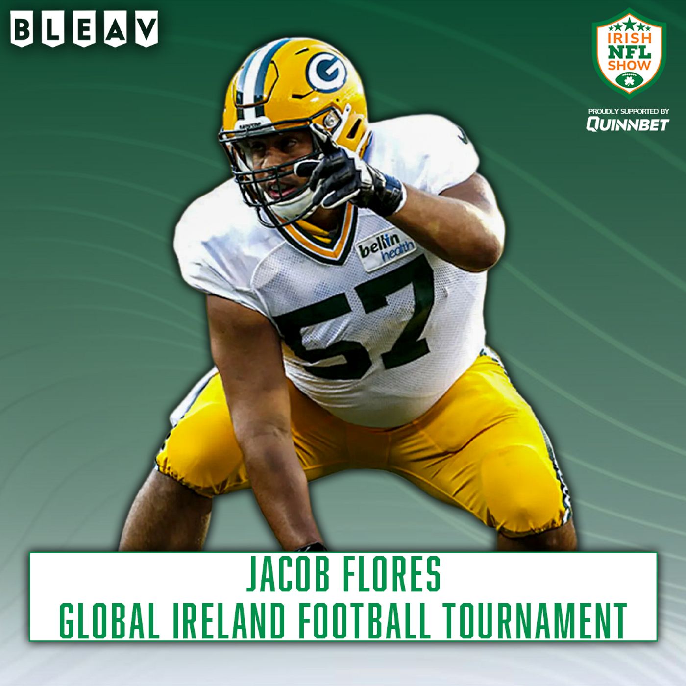 Global Ireland Football Tournament: Former Green Bay Packer Jacob Flores on GIFT episode artwork