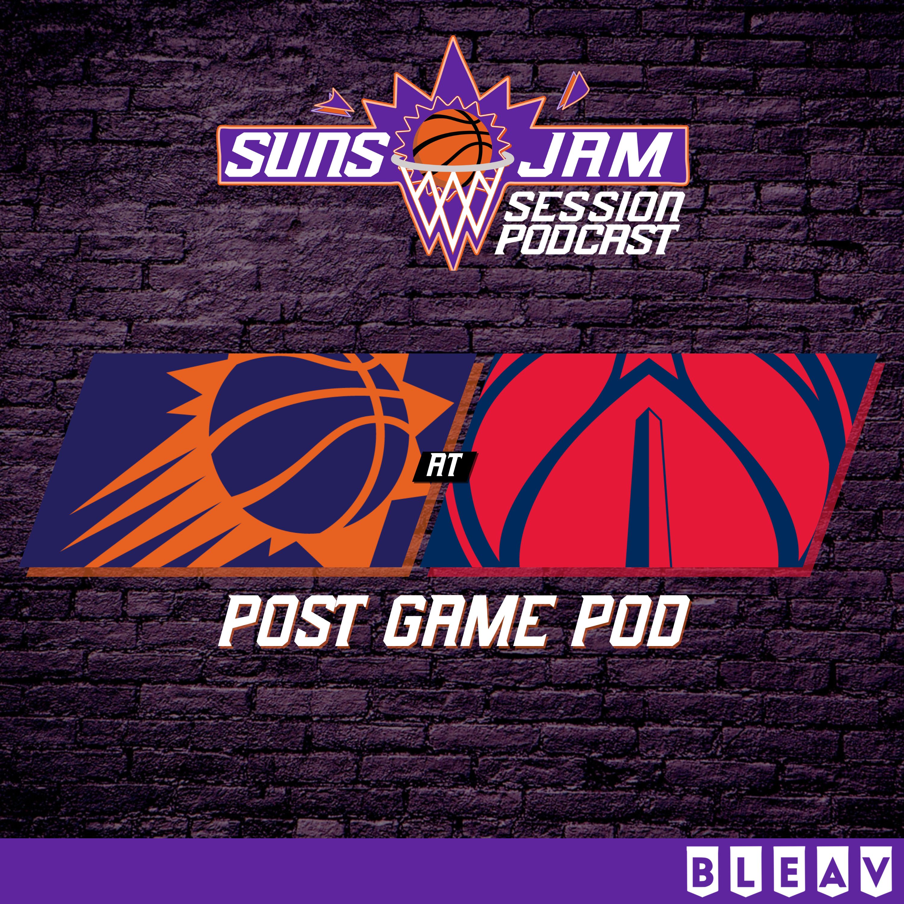 Suns (20-20) @ Wizards Post Game Pod