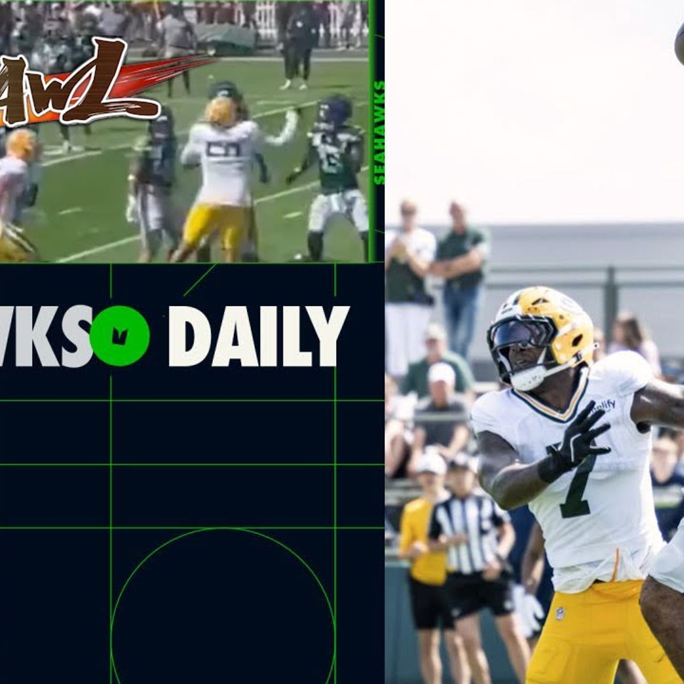 Seahawks HEATED joint practice with the Packers