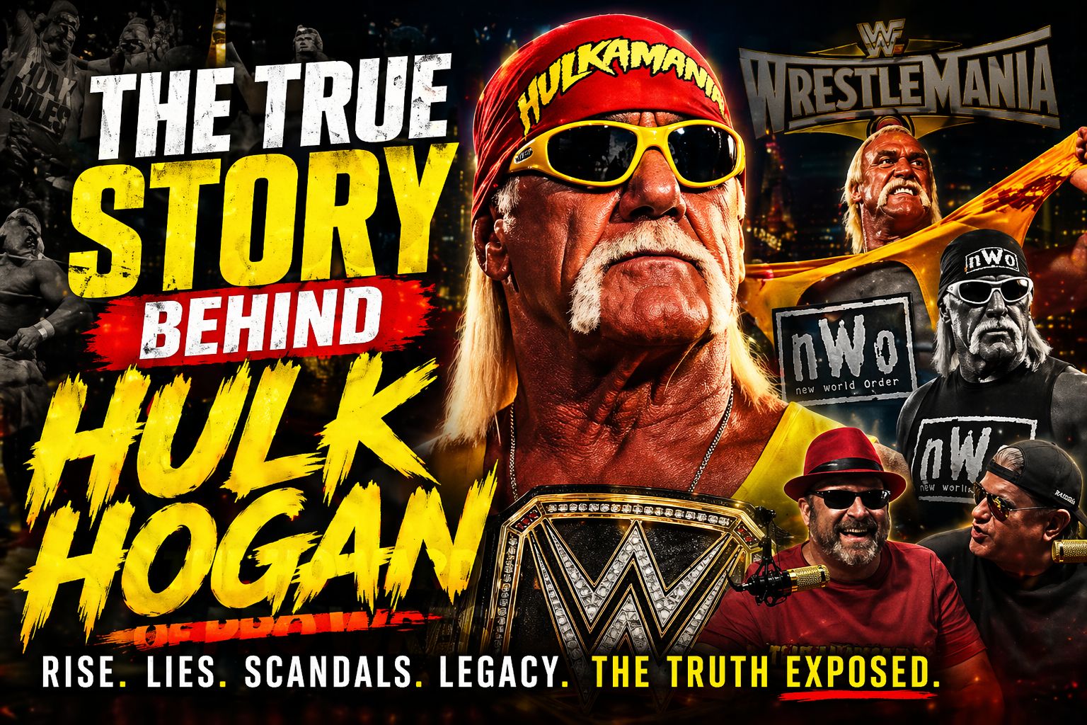 The TRUE Story Behind Hulk Hogan – Lies, Legacy & Wrestling’s Biggest Icon EXPOSED