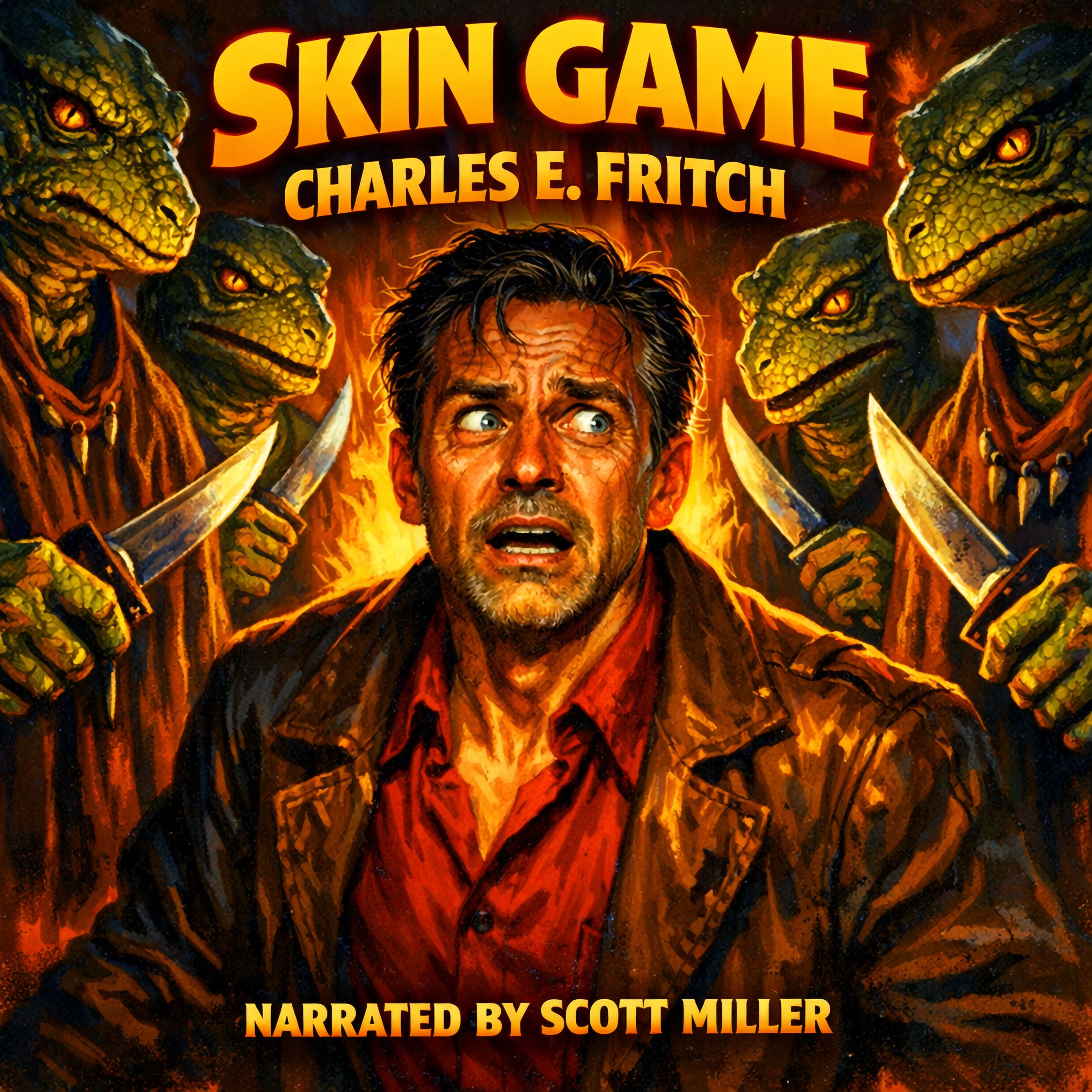 Skin Game by Charles E. Fritch - Short Sci Fi Story From the 1950s episode artwork