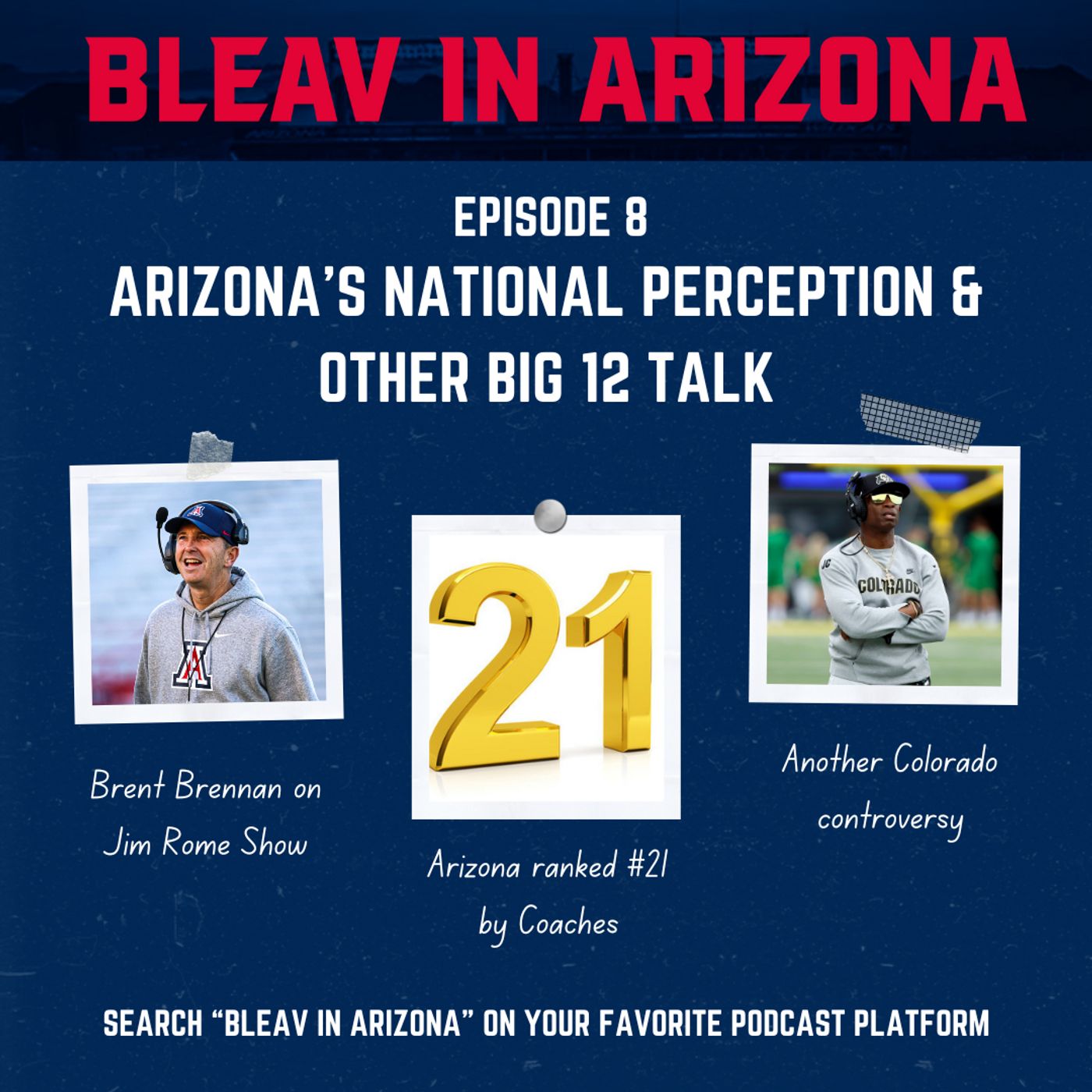 Brent Brennan's national stage, Arizona #21, Colorado thoughts episode artwork
