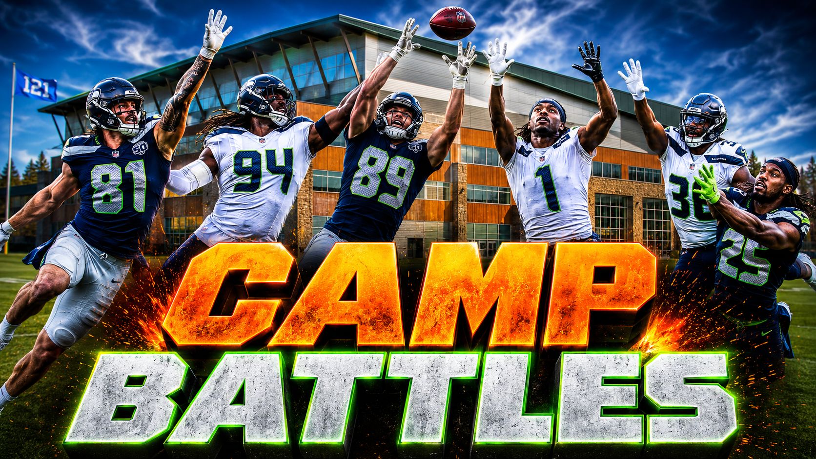 Seahawks Camp Battles and Breakout Players episode artwork