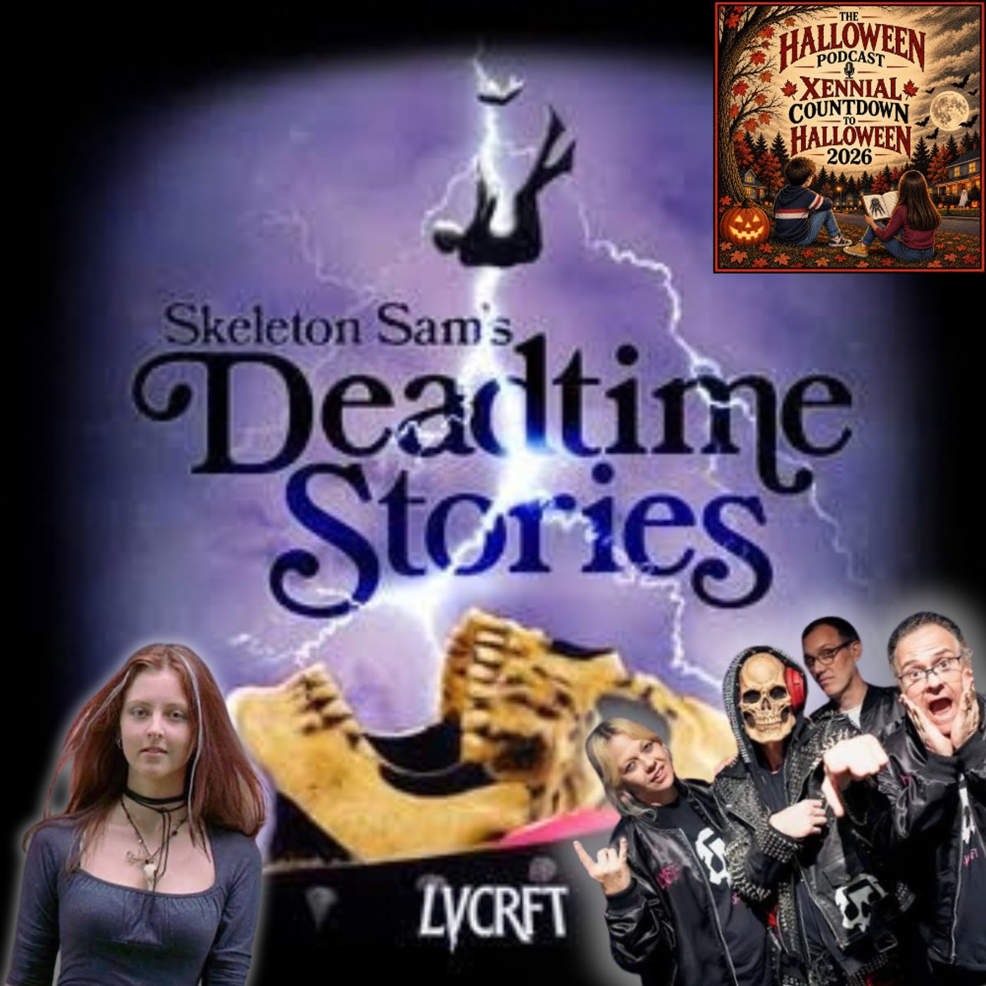 LVCRFT & Katharine Isabelle Skeleton Sam’s Deadtime Stories Interview LVCRFT & Katharine Isabelle Skeleton Sam’s Deadtime Stories Interview