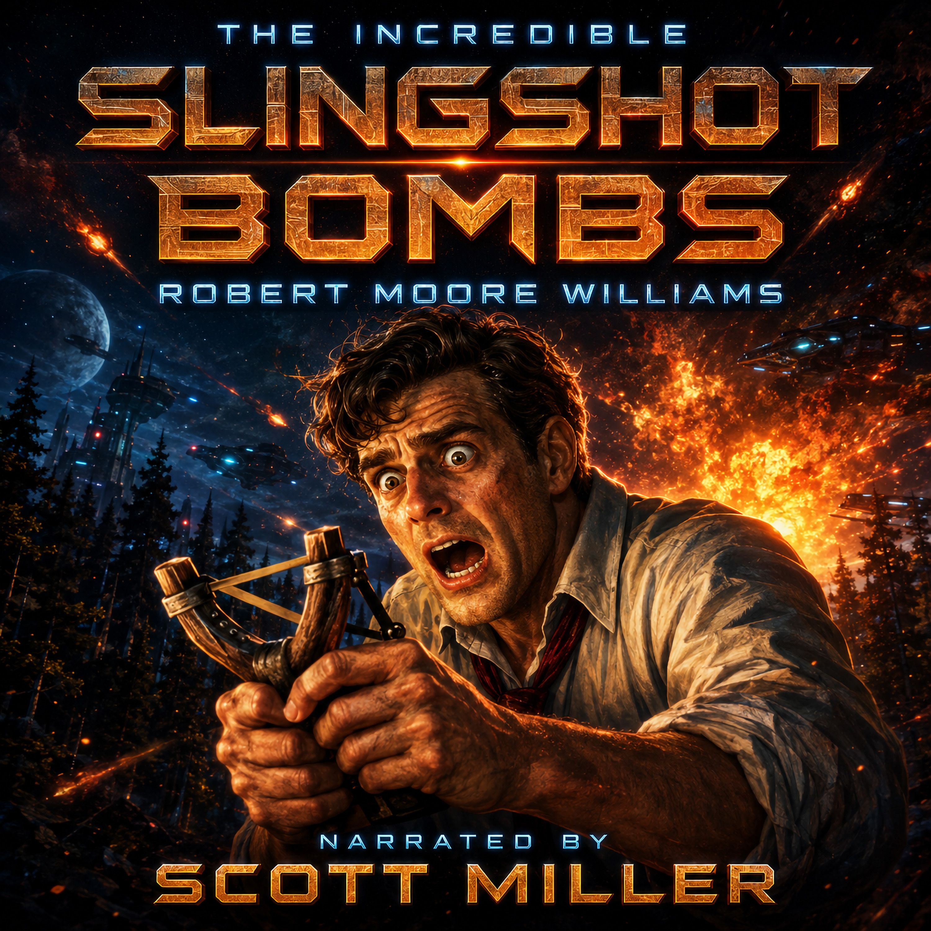 The Incredible Slingshot Bombs by Robert Moore Williams