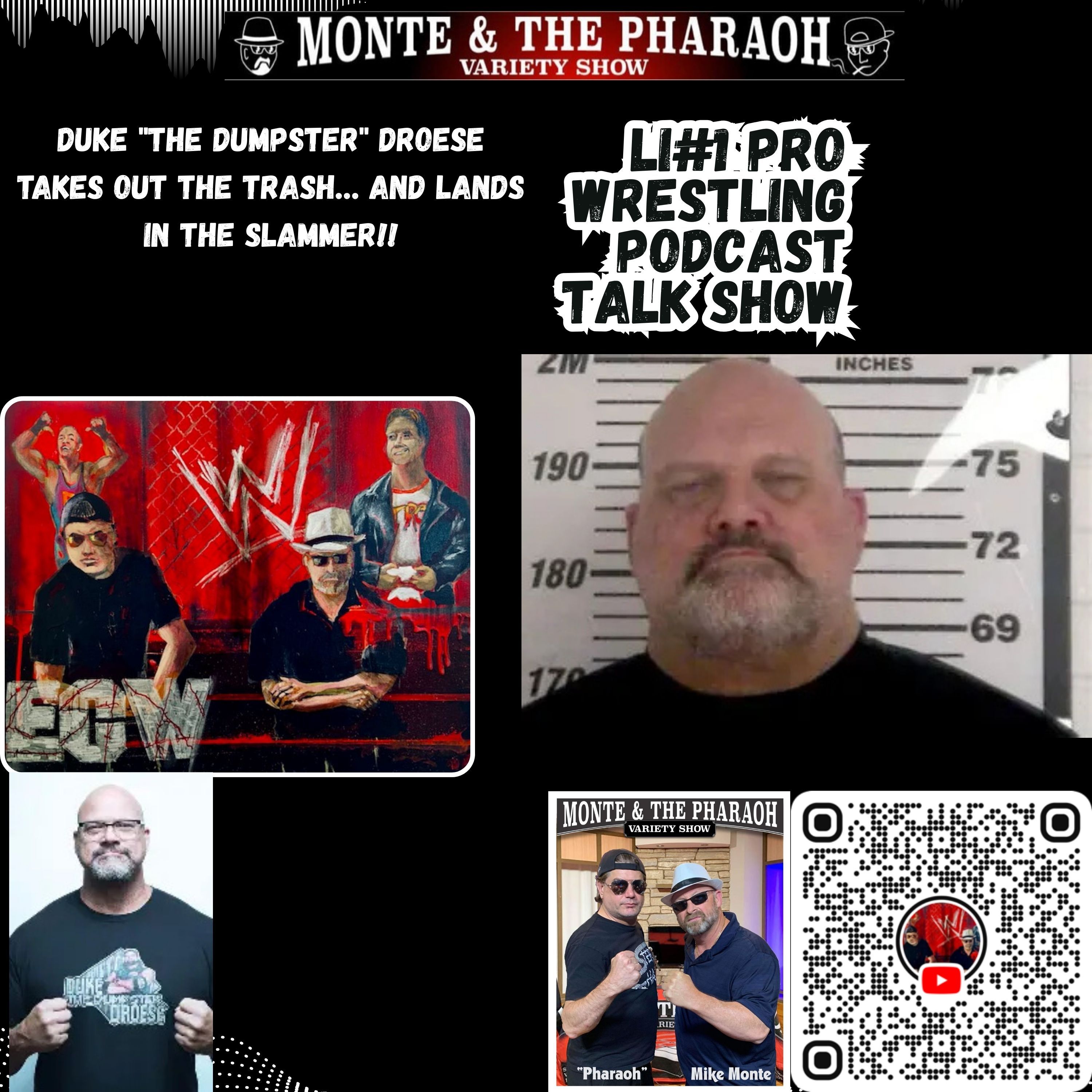 Duke "The Dumpster" Droese Takes Out the Trash… And Lands in the Slammer!