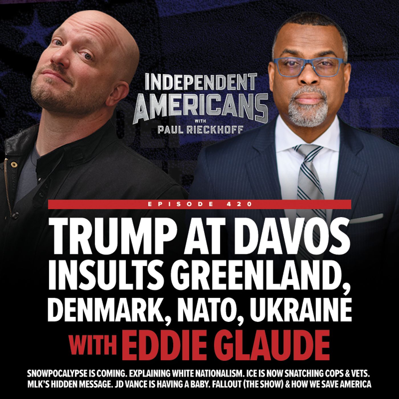 Trump at Davos Insults Greenland, Denmark, NATO, Ukraine w/ Eddie Glaude.