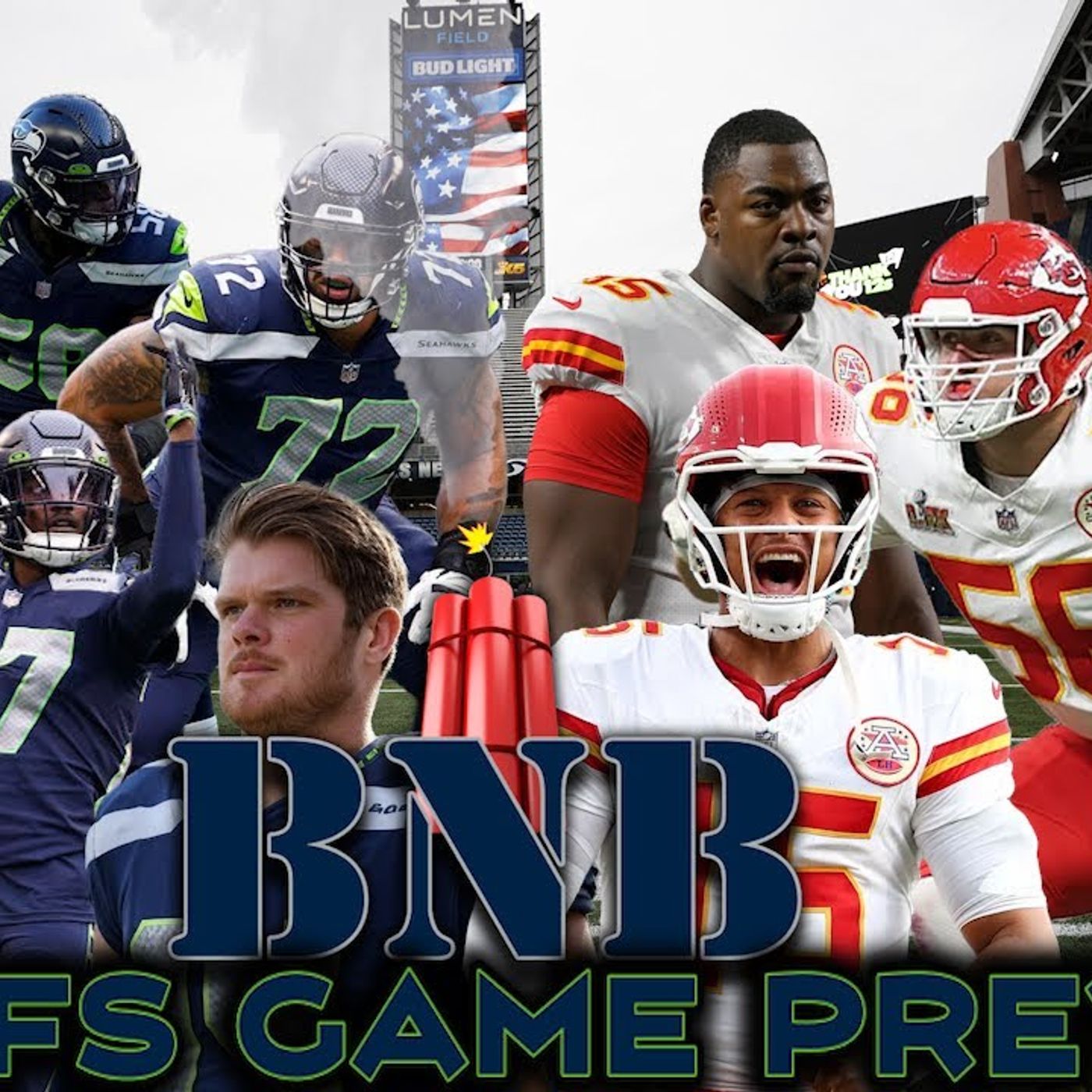 Chiefs at Seahawks Game Preview | The BNB Show episode artwork