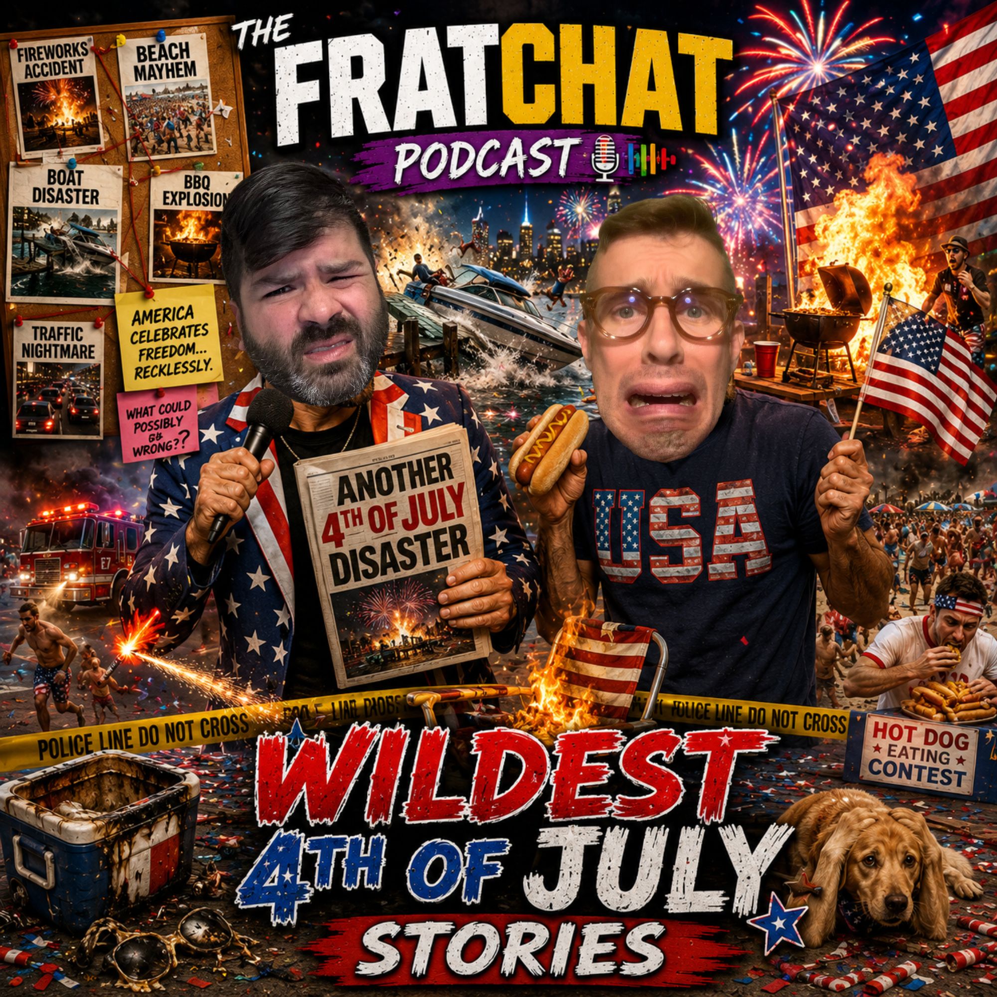 Season 8 Ep. 22: The WILDEST 4th of July Stories Vol 1 episode artwork