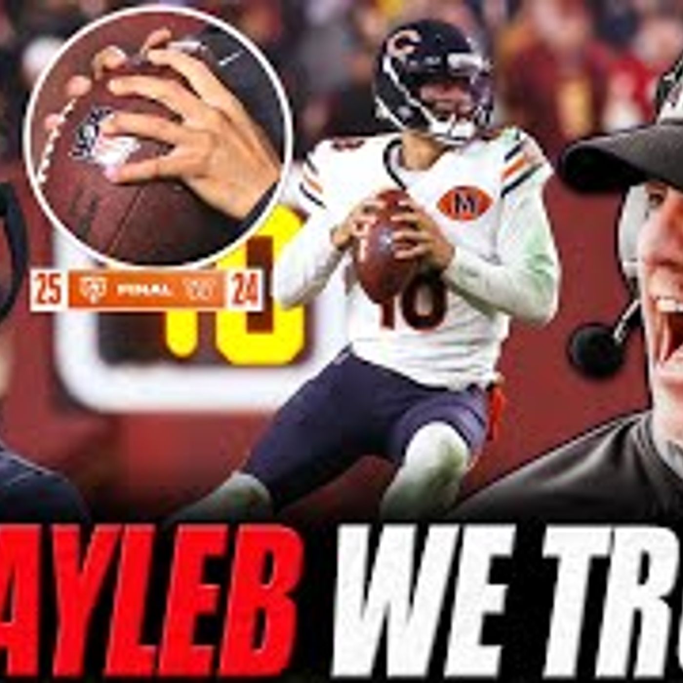 The Coach JB Show With Big Smitty | Caleb Williams & Bears SURVIVE & WIN vs. Commanders