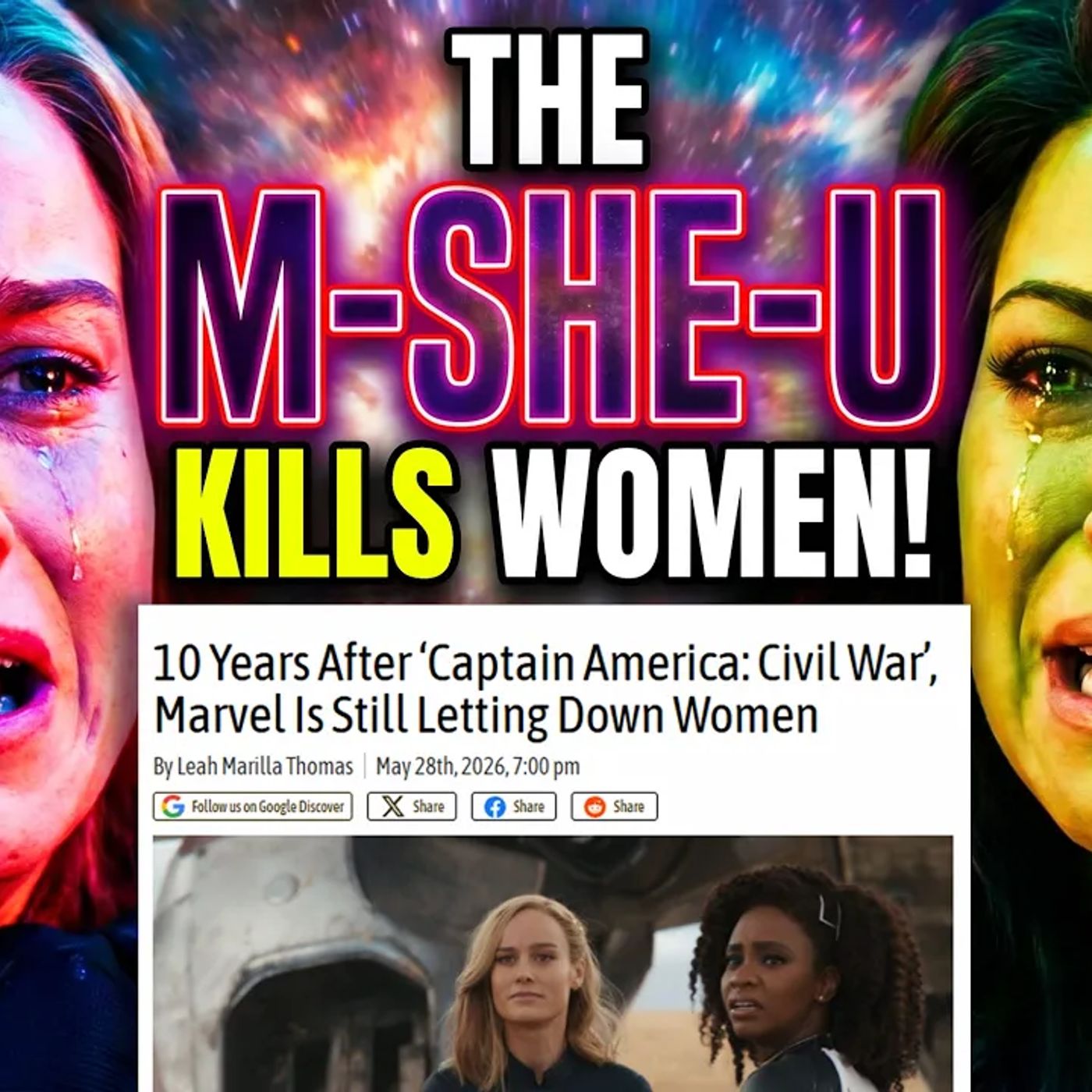 They're Mad the M-She-U Kills WOMEN!