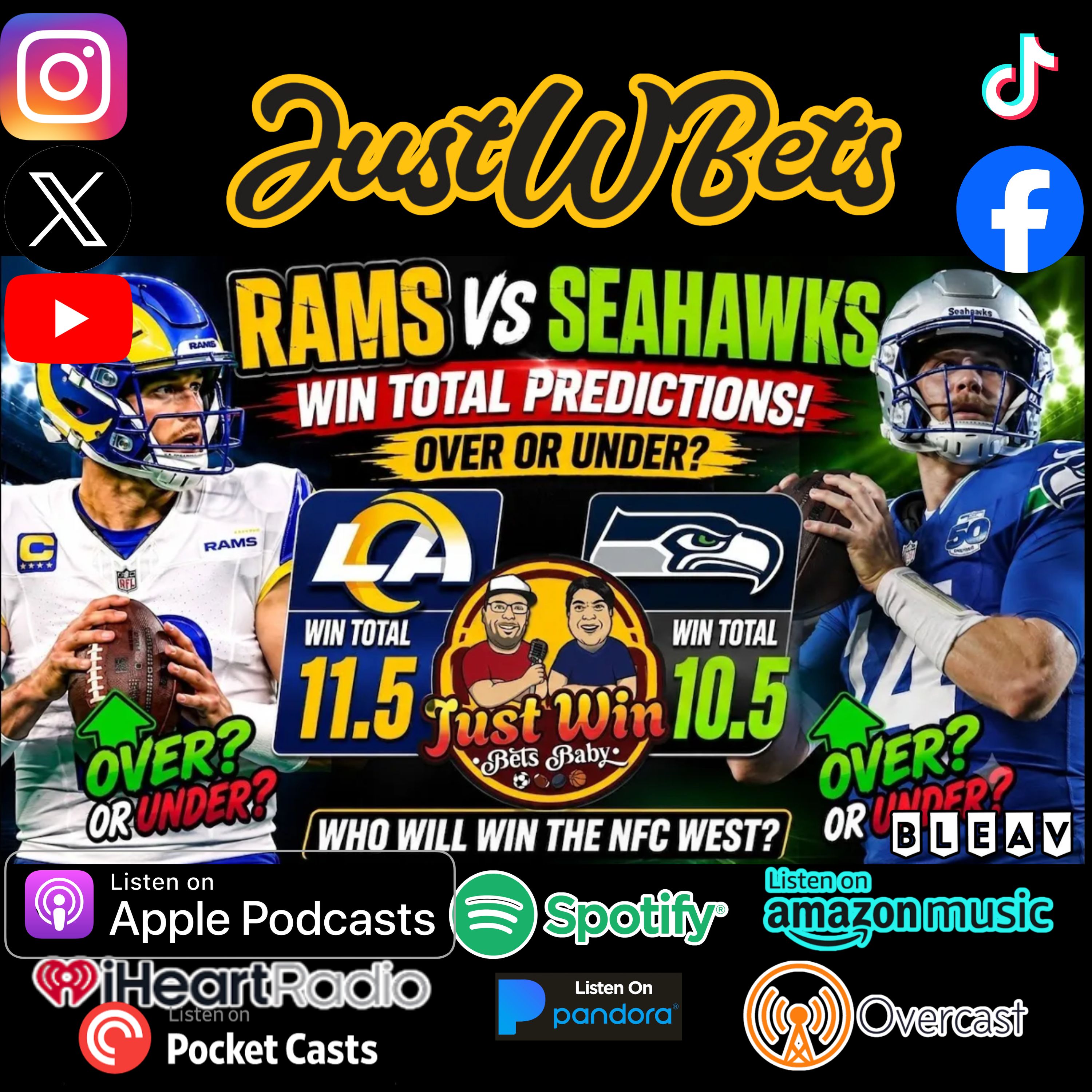 Just Win Bets Baby Show for (7.22.26) episode artwork