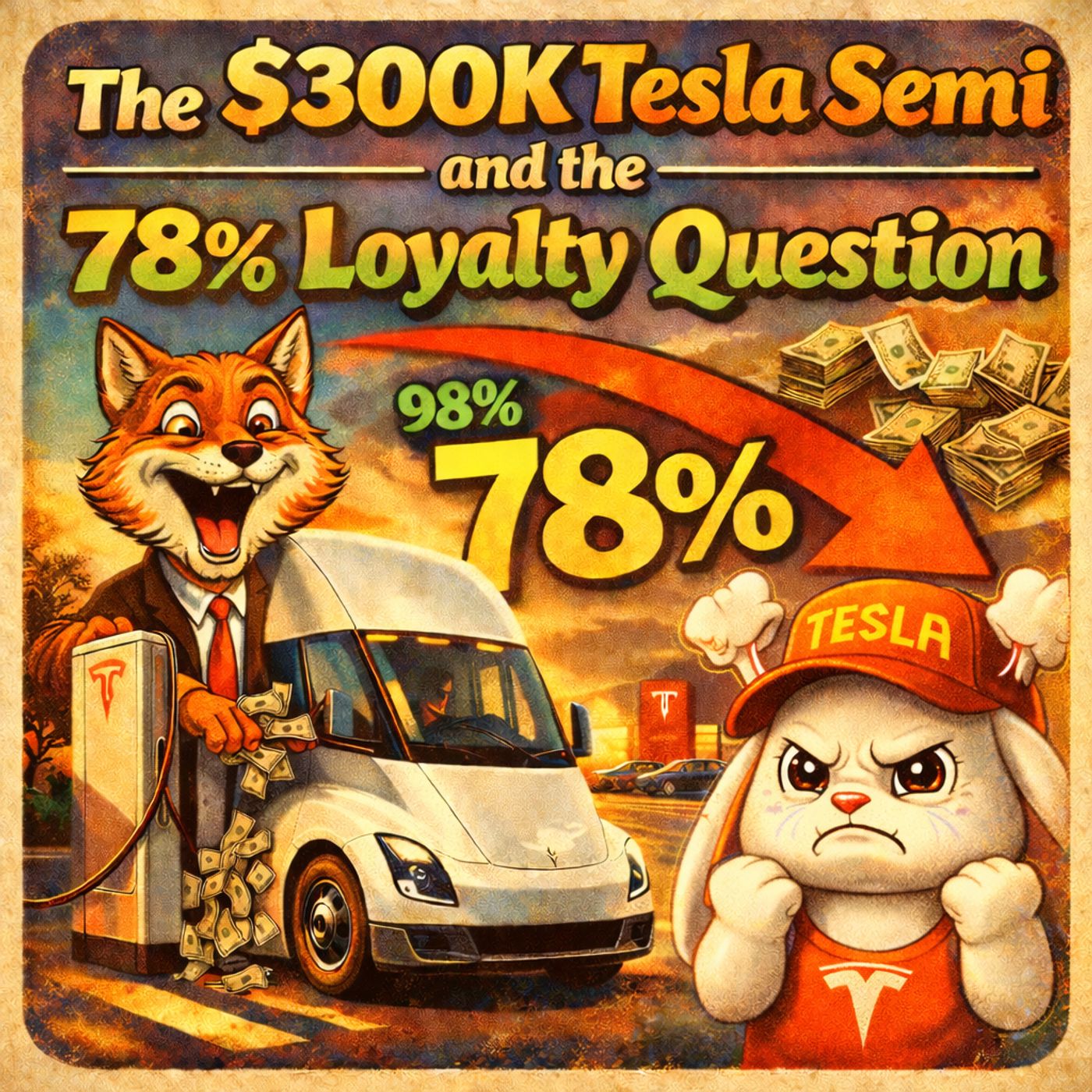 The $300K Tesla Semi and the 78% Loyalty Question