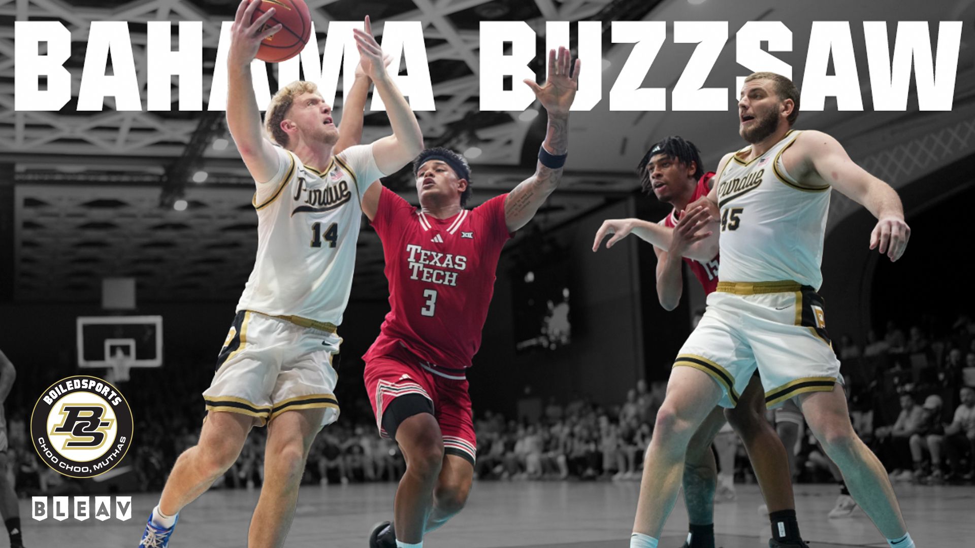 #1 Purdue Blasts #15 Texas Tech; Wins Ugly Trophy