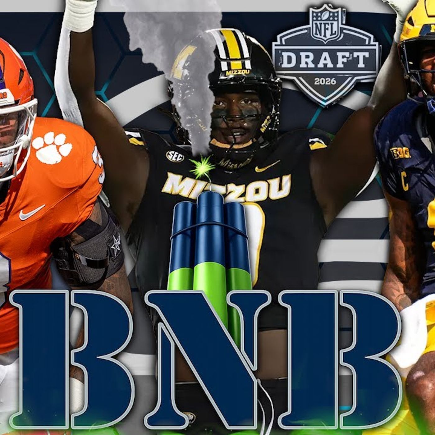 Finding the Ideal Mike Macdonald Edge Prospect in the 2026 NFL Draft | The BNB Show episode artwork