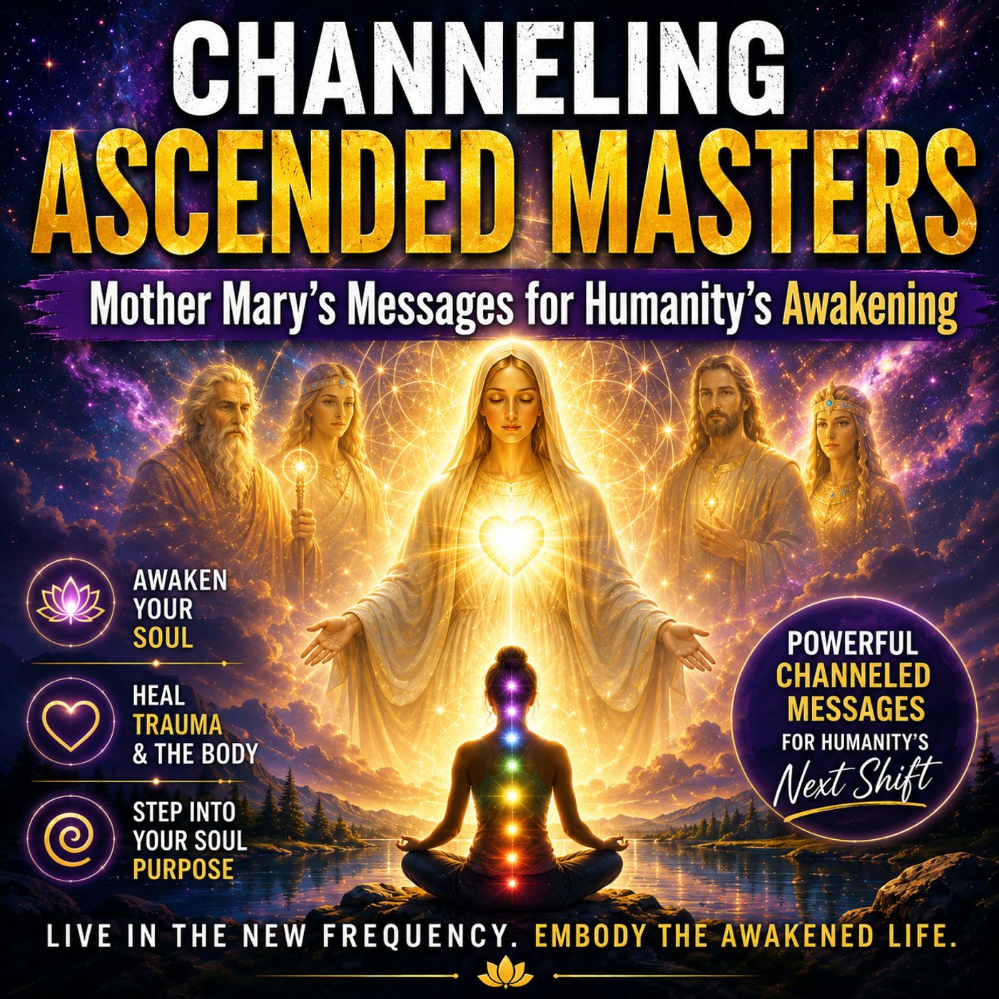 Channeling Ascended Masters: Mother Mary, Trauma Healing and the Awakening of the Light Body with Sar Ra