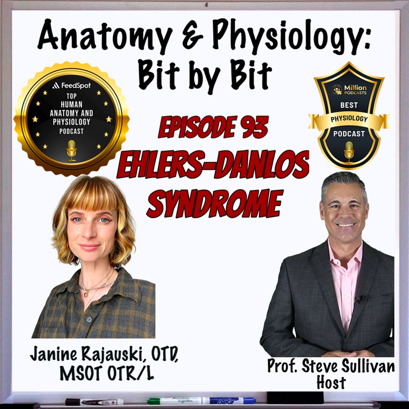 Ehlers-Danlos Syndrome, Occupational Therapy, & Death Doulas with Dr. Janine Rajauski - Episode 93