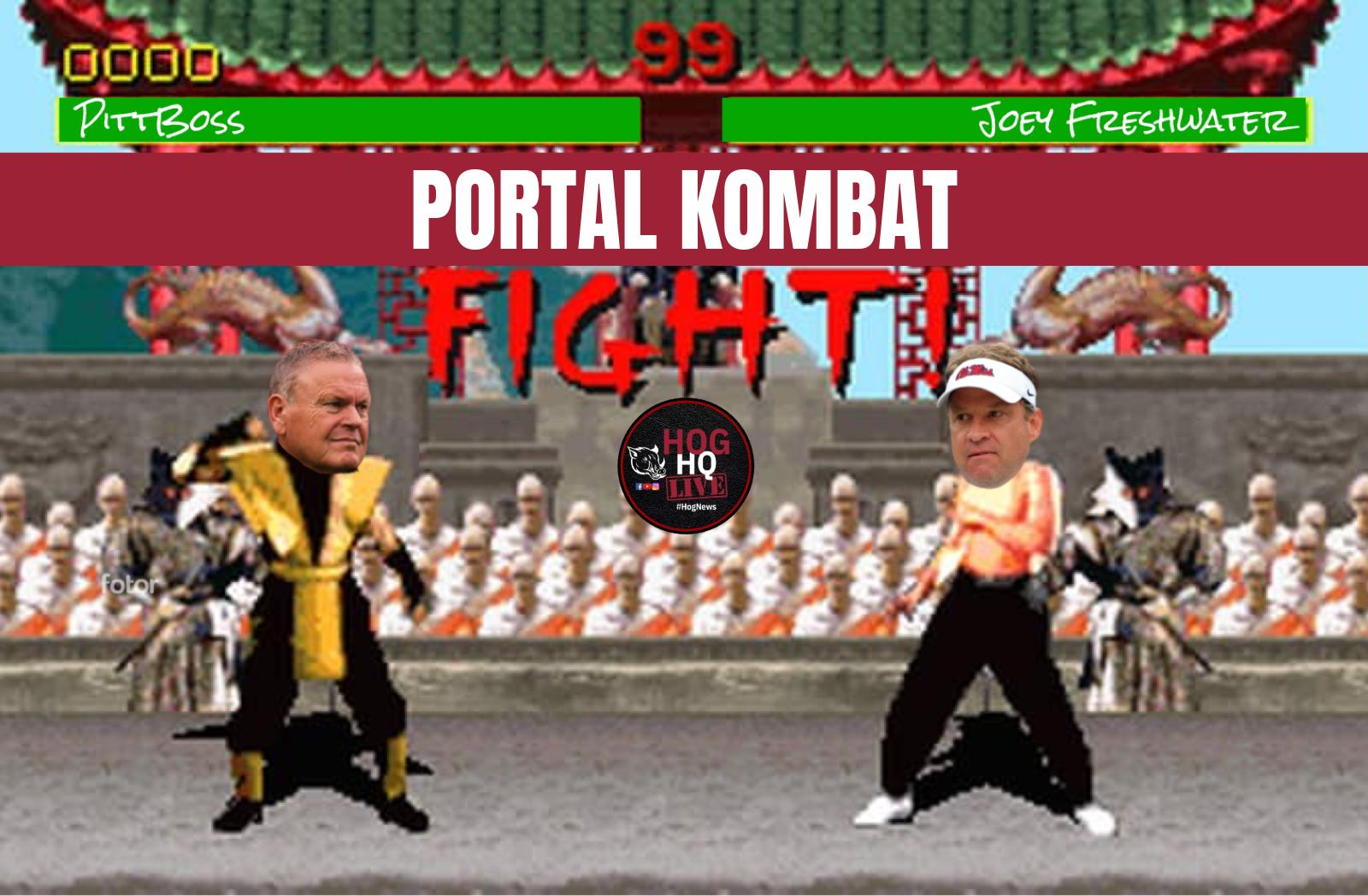 Hog HQ Live Ep #54: Portal Kombat, CFP First Round, Liberty Bowl, Razorback Basketball and More episode artwork