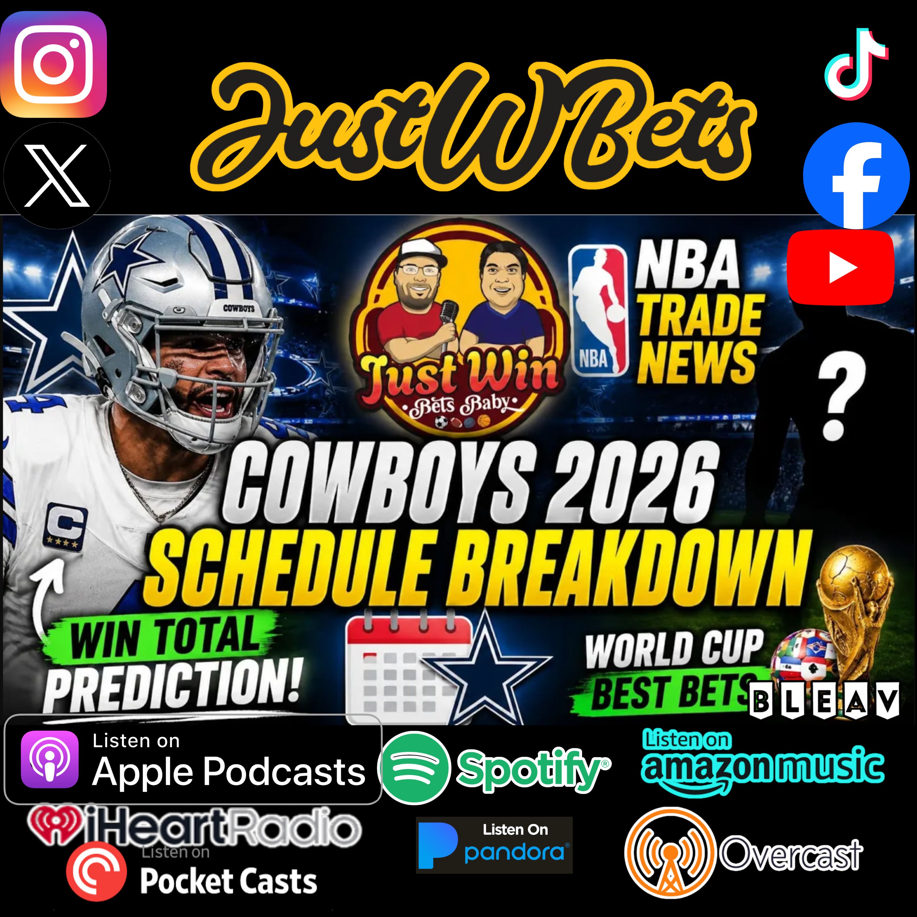 Just Win Bets Baby Show for (7.1.26) episode artwork